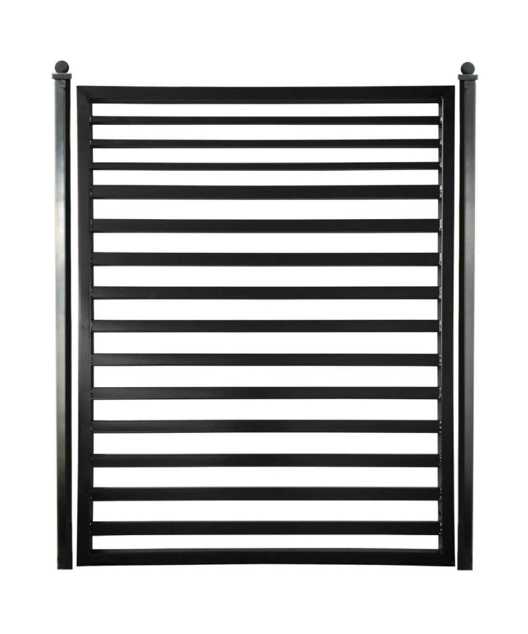 5FT Heavy-Duty Sofia Powder-Coated Galvanized Steel Pedestrian Gate (SAK12567)
