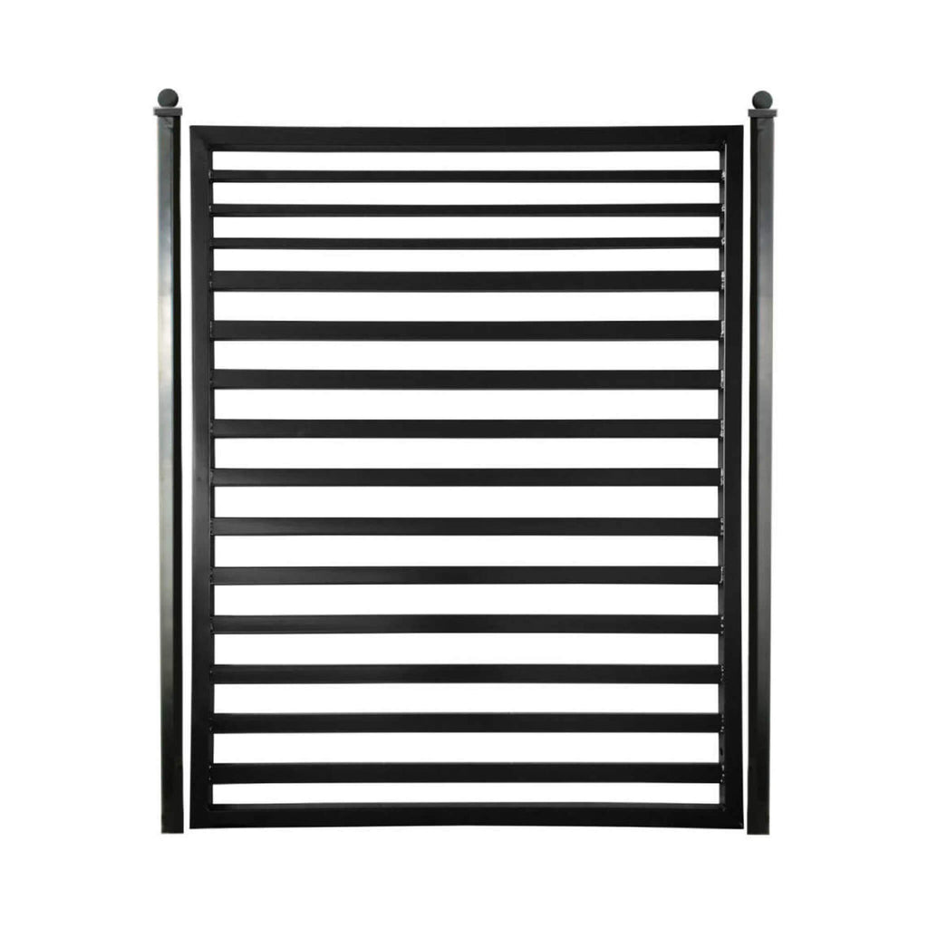 5FT Heavy-Duty Sofia Powder-Coated Galvanized Steel Pedestrian Gate (SAK12567)