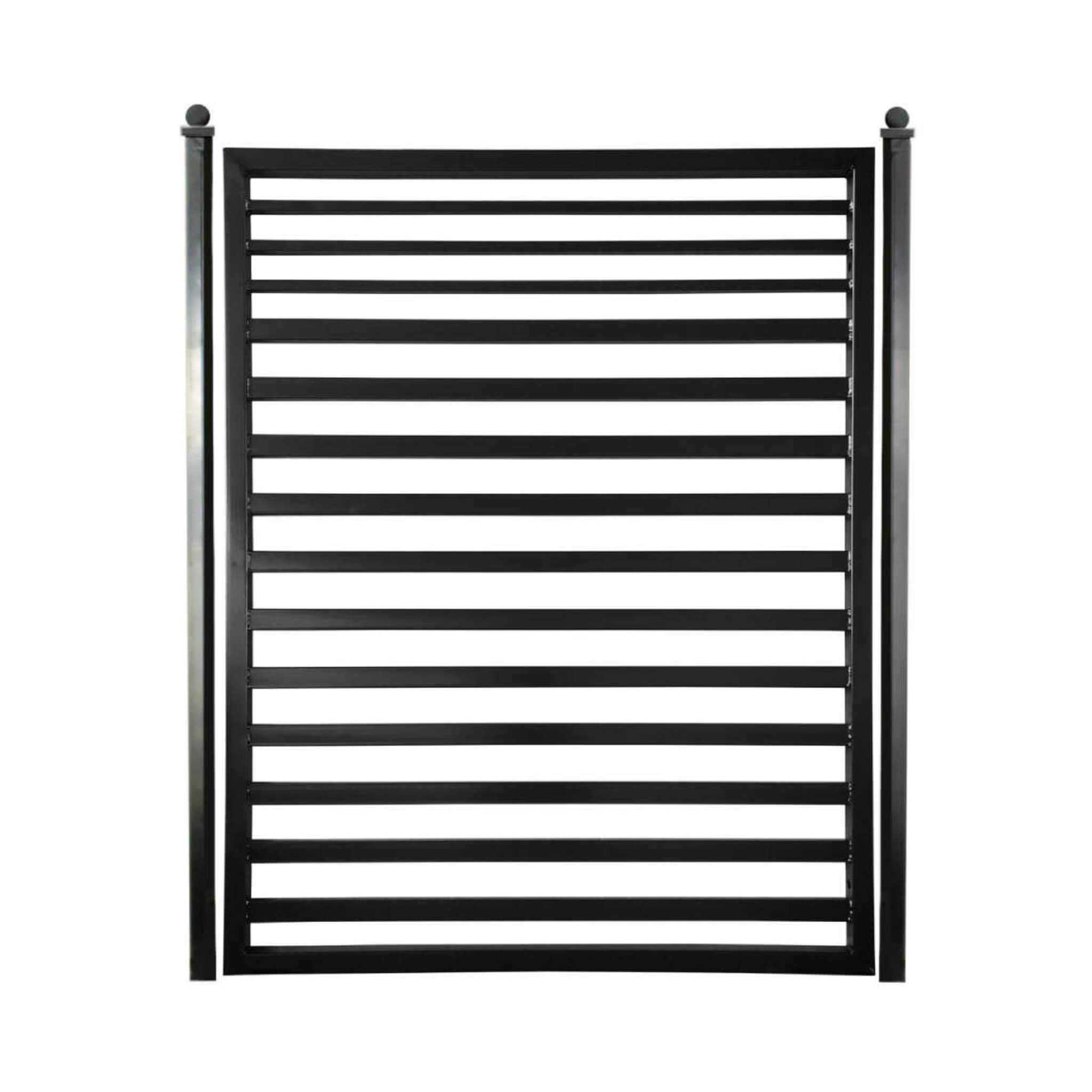 5FT Heavy-Duty Sofia Powder-Coated Galvanized Steel Pedestrian Gate (SAK12567)