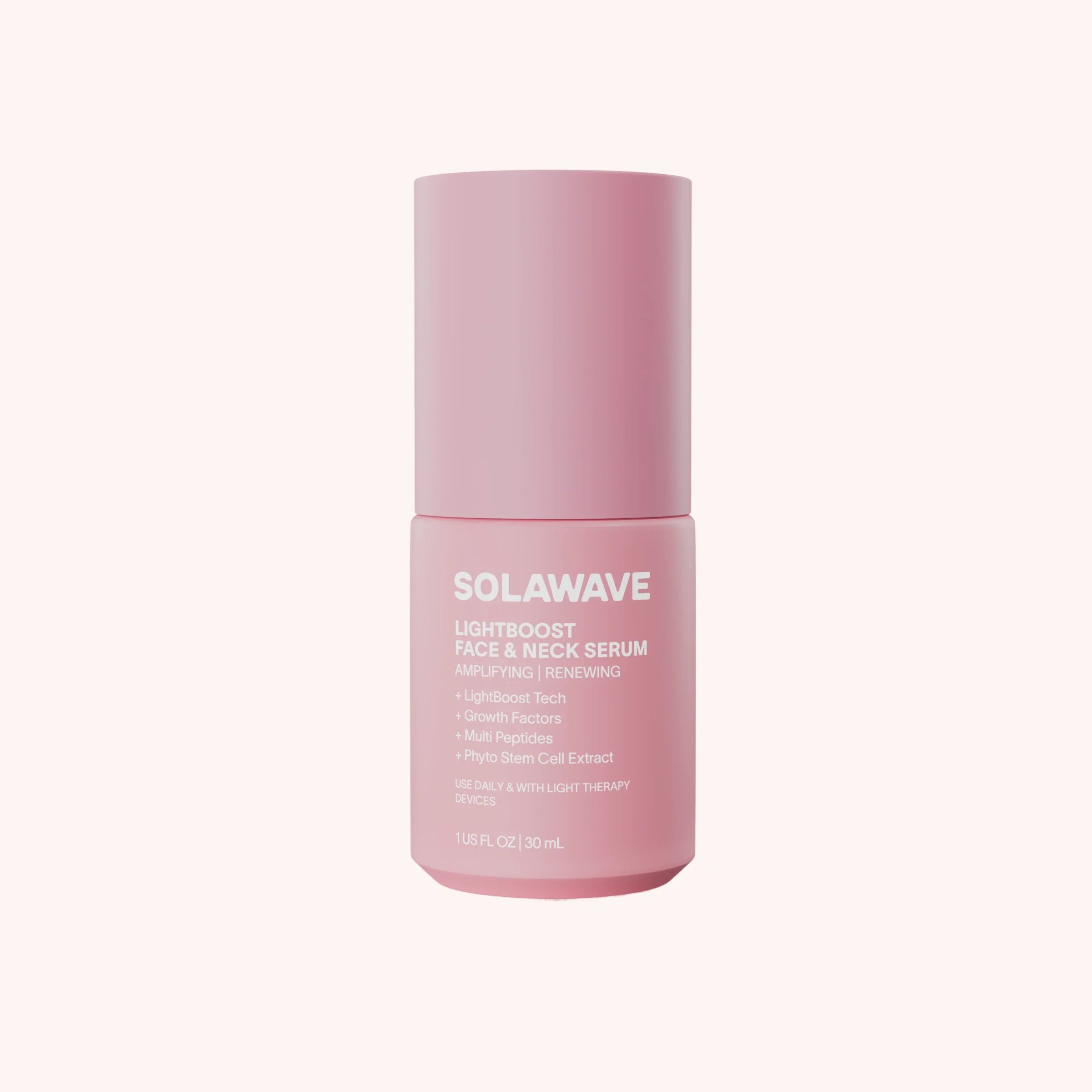 Lichttherapie-Gesichts- und Hals-Booster-Serum