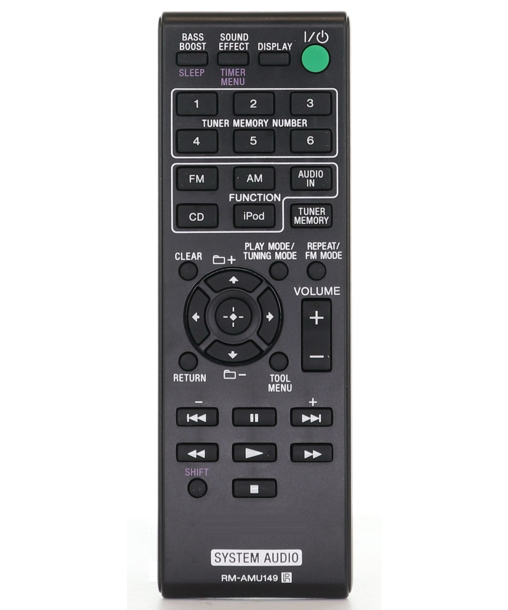Sony RM-AMU149 Audio Remote Control - RMAMU149