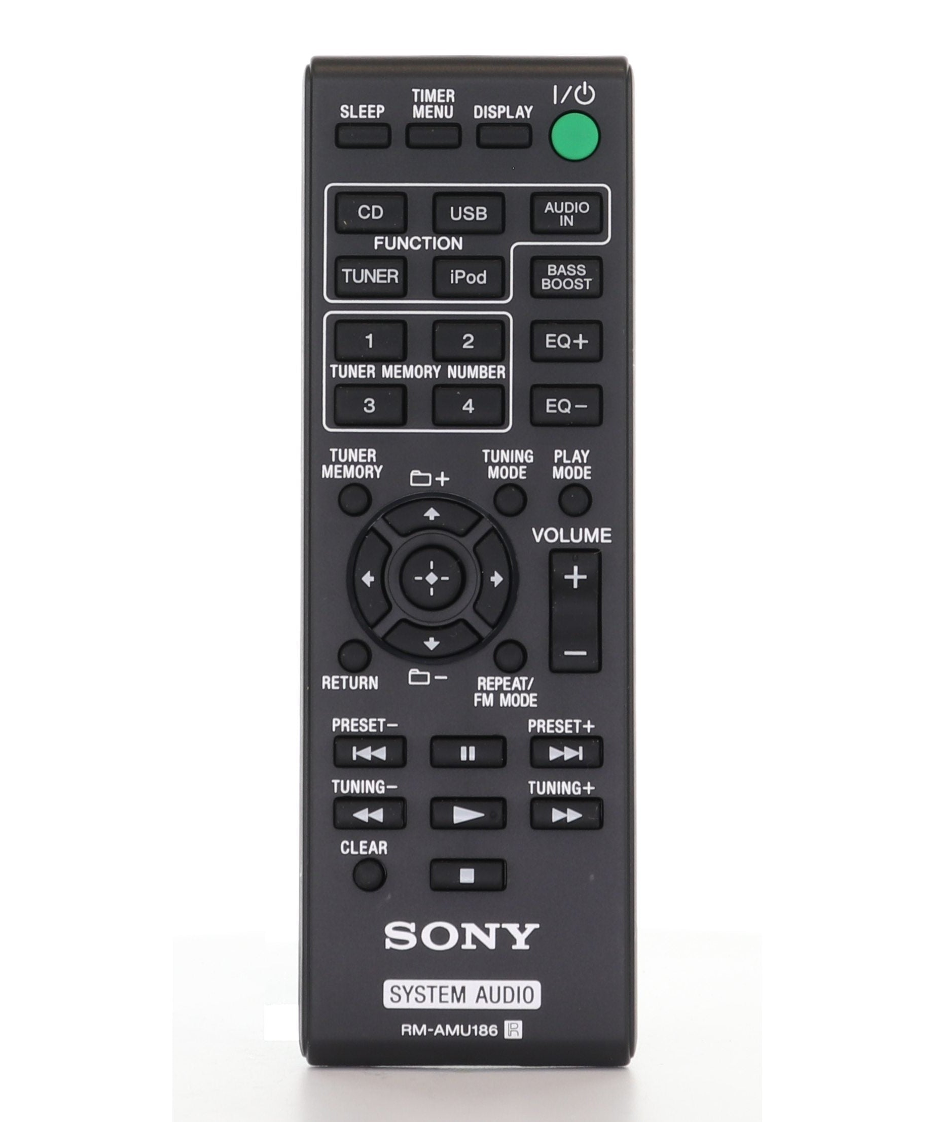 Sony RM-AMU186 Audio Remote Control - RMAMU186