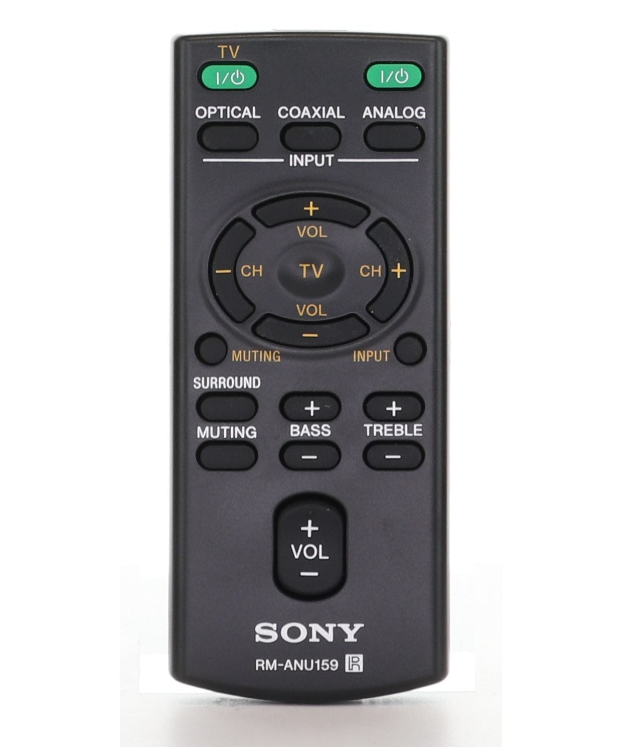 Sony RM-ANU159 Sound Bar Remote Control - RMANU159
