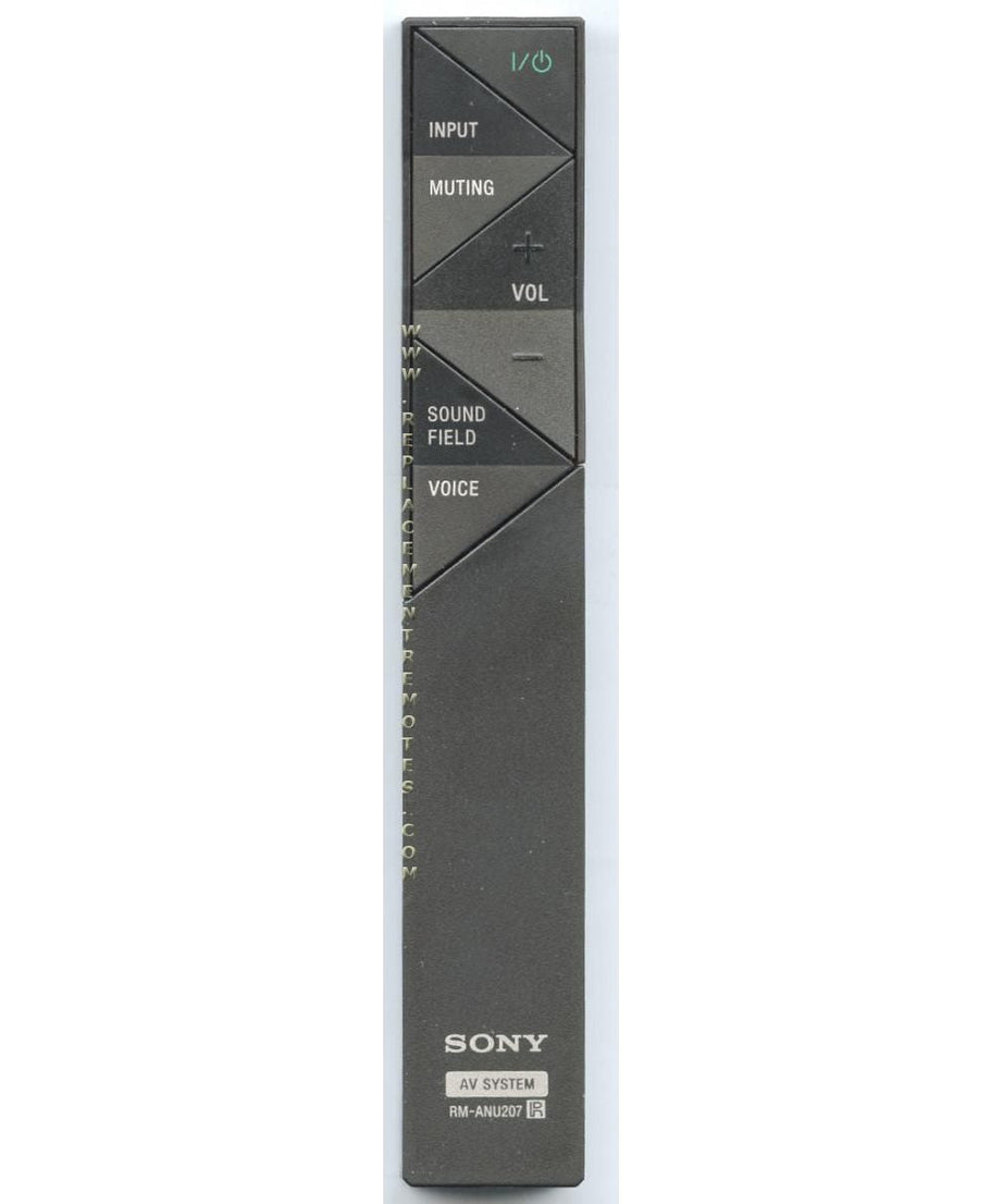 Sony RM-ANU207 Receiver Remote Control - RM-1ANU207 - 1-492-791-11 149279111 - RMANU207