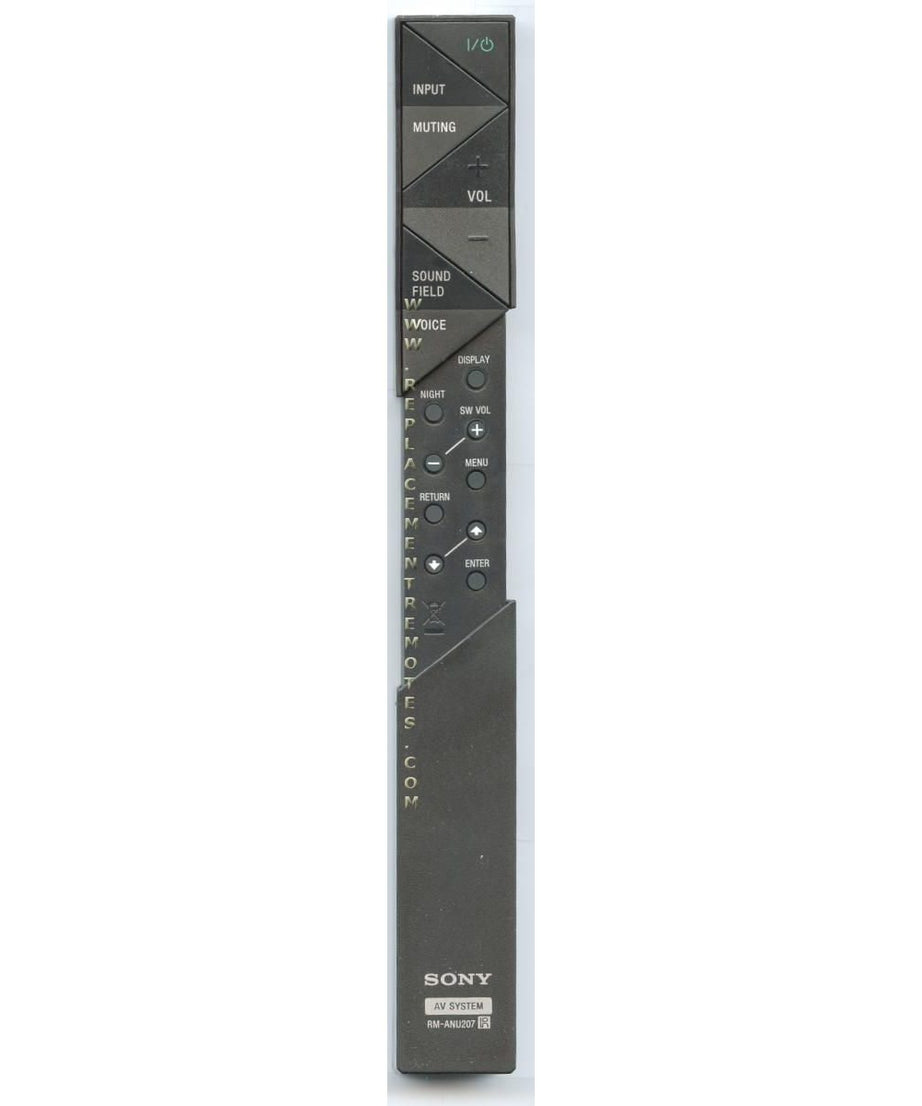Sony RM-ANU207 Receiver Remote Control - RM-1ANU207 - 1-492-791-11 149279111 - RMANU207