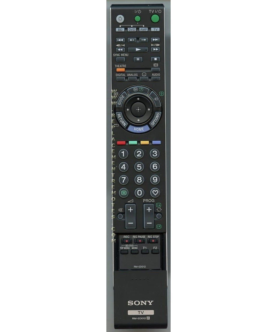 Sony RM-ED012 TV Remote Control - RMED012