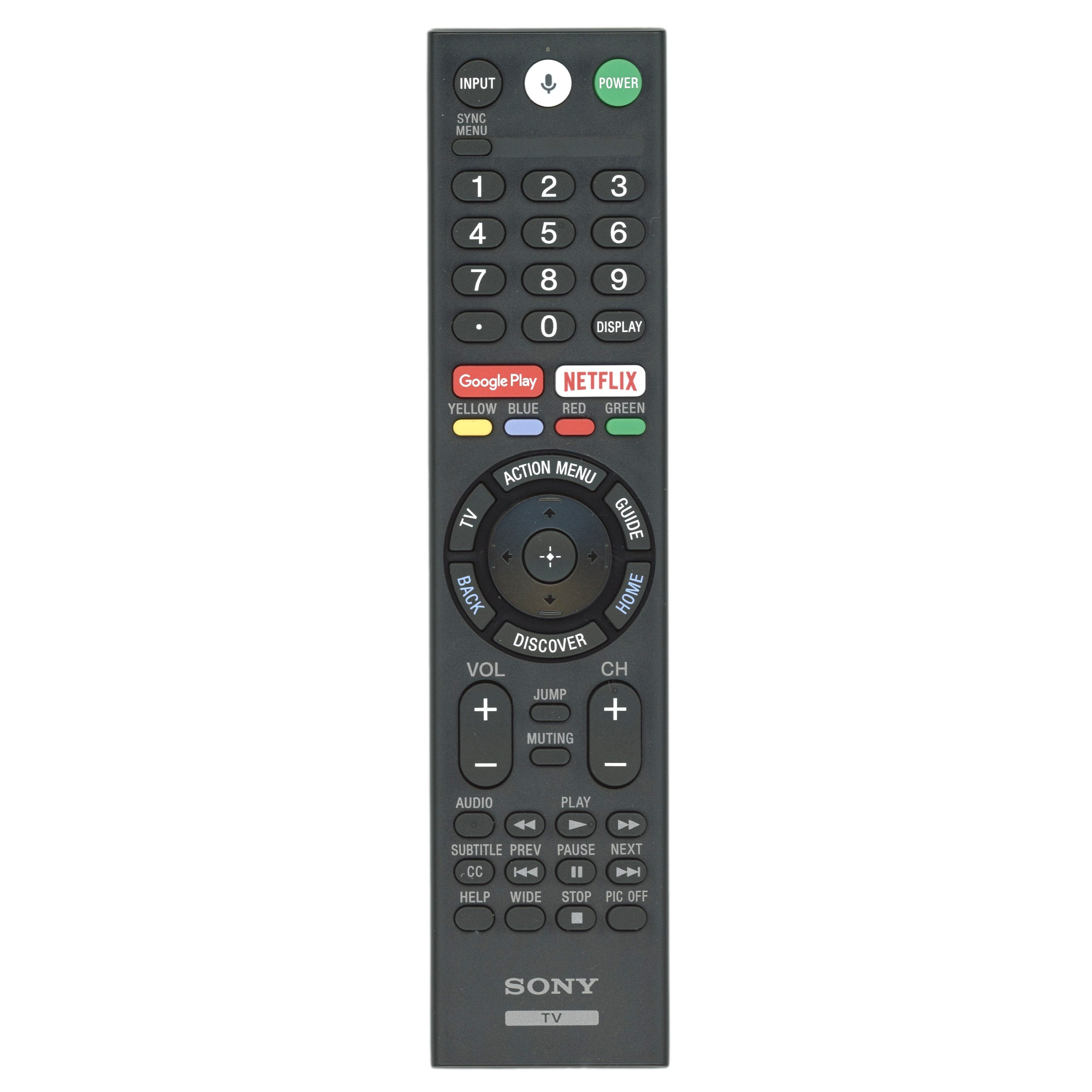Sony RMF-TX300U Bravia TV Remote Control | Smart | RF and IR | Google Voice - 1-493-318-12