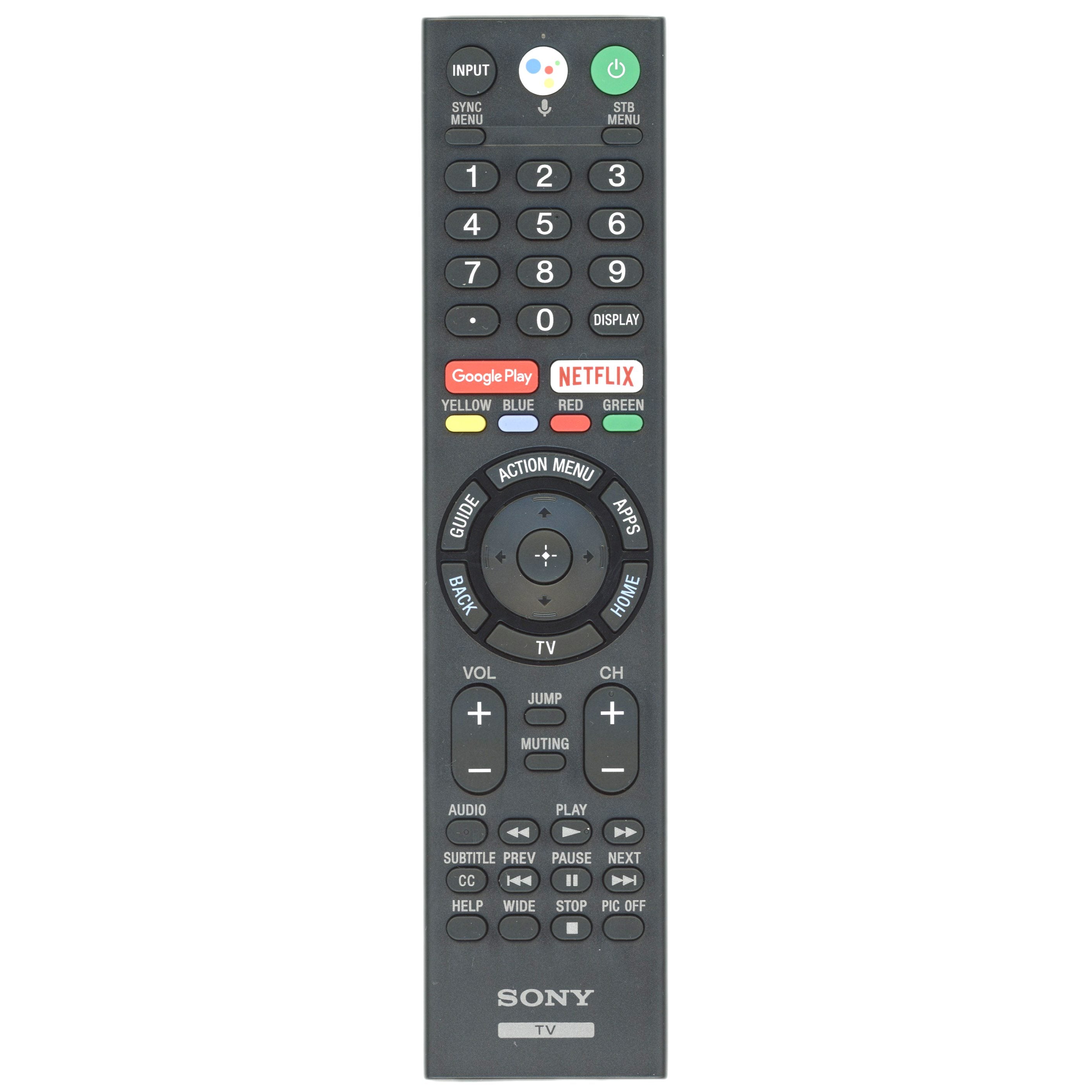 Sony RMF-TX310U Bravia TV Remote Control | Smart | RF and IR | Google Voice - 1-493-452-11