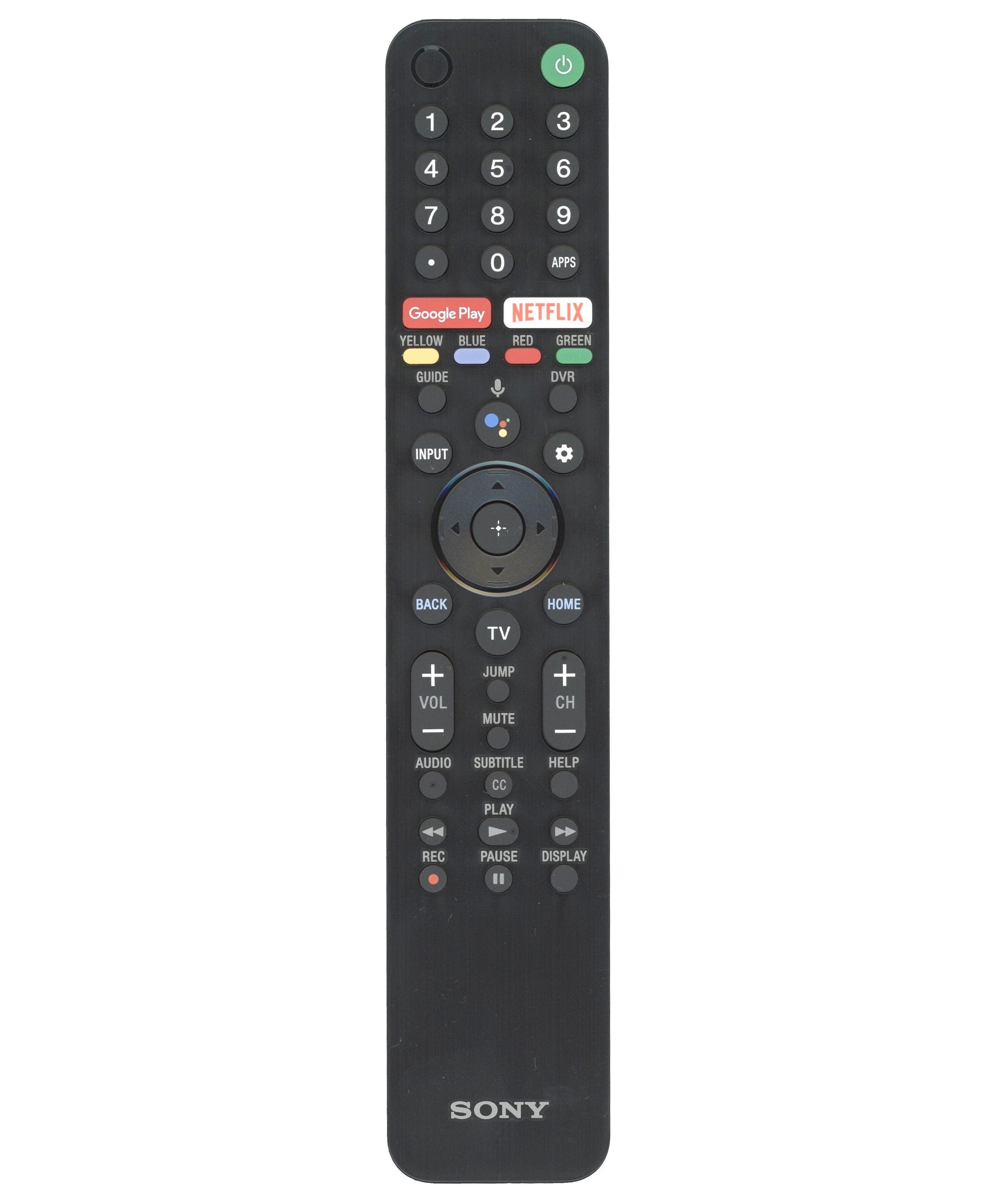 Sony RMF-TX500U SMART TV Remote Control | Voice | Google Play | Netflix - 1-493-552-12