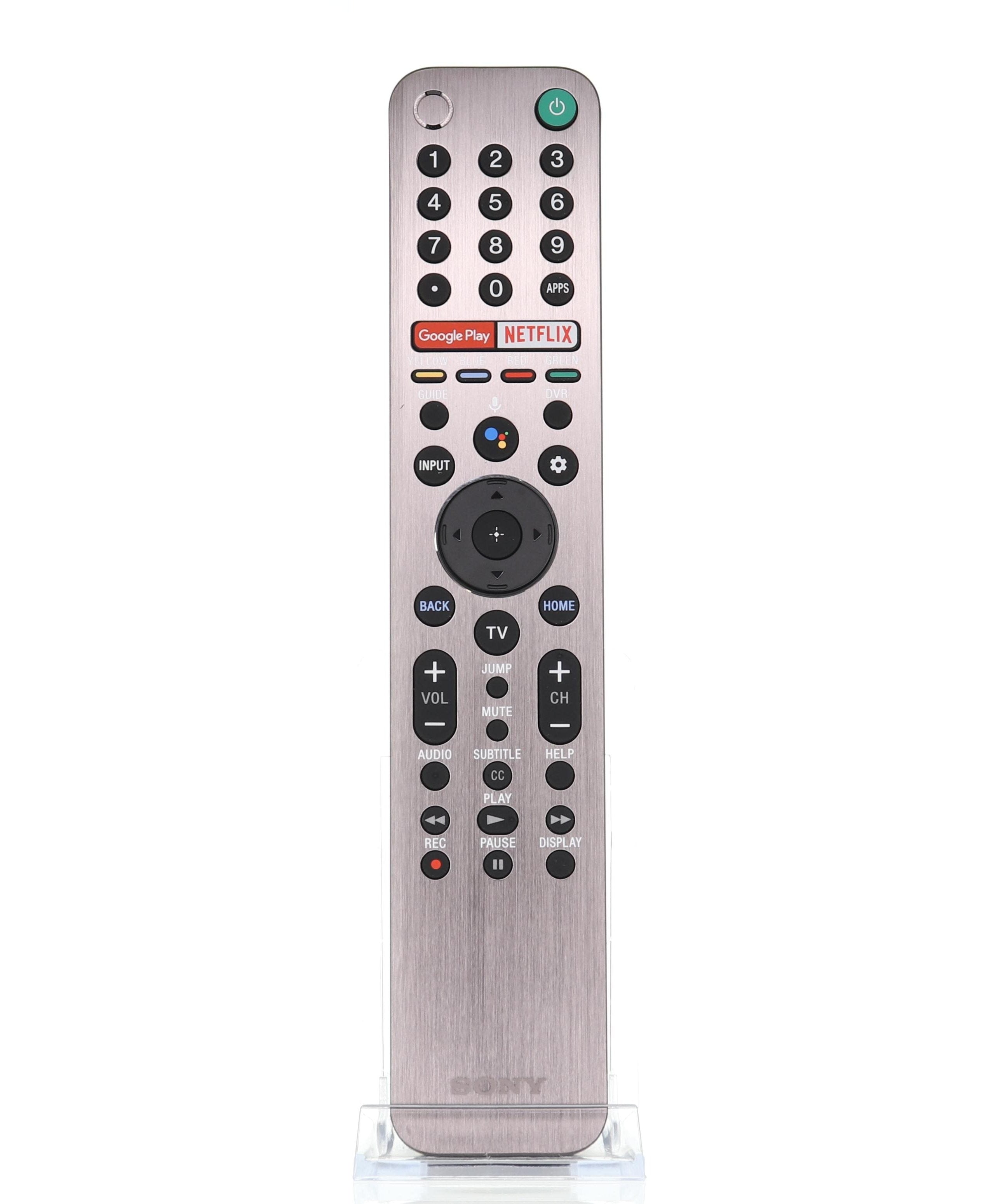 Sony RMF-TX600 Smart TV Remote Control | Voice | Metal Front - 1-493-546-12