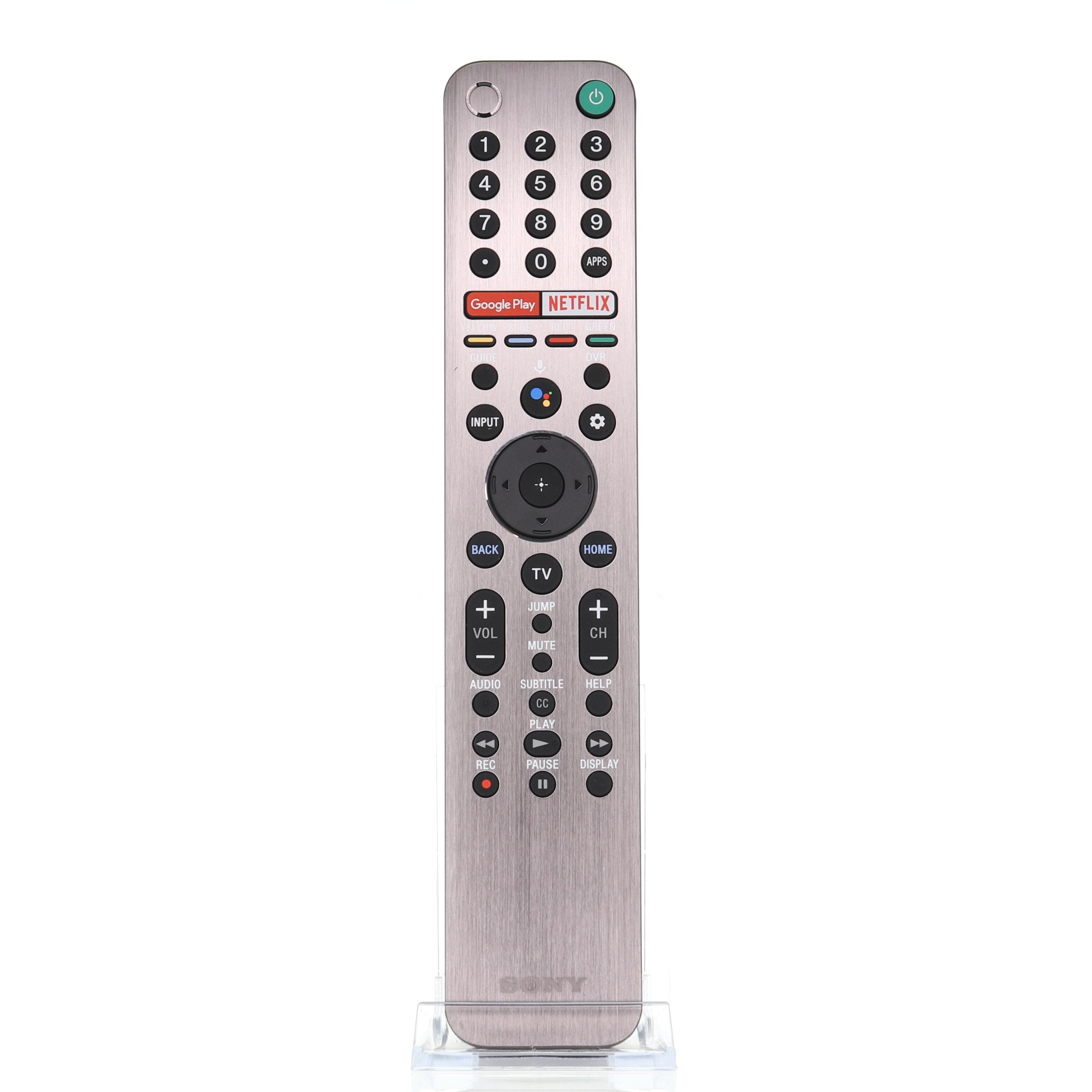 Sony RMF-TX600 Smart TV Remote Control | Voice | Metal Front - 1-493-546-12
