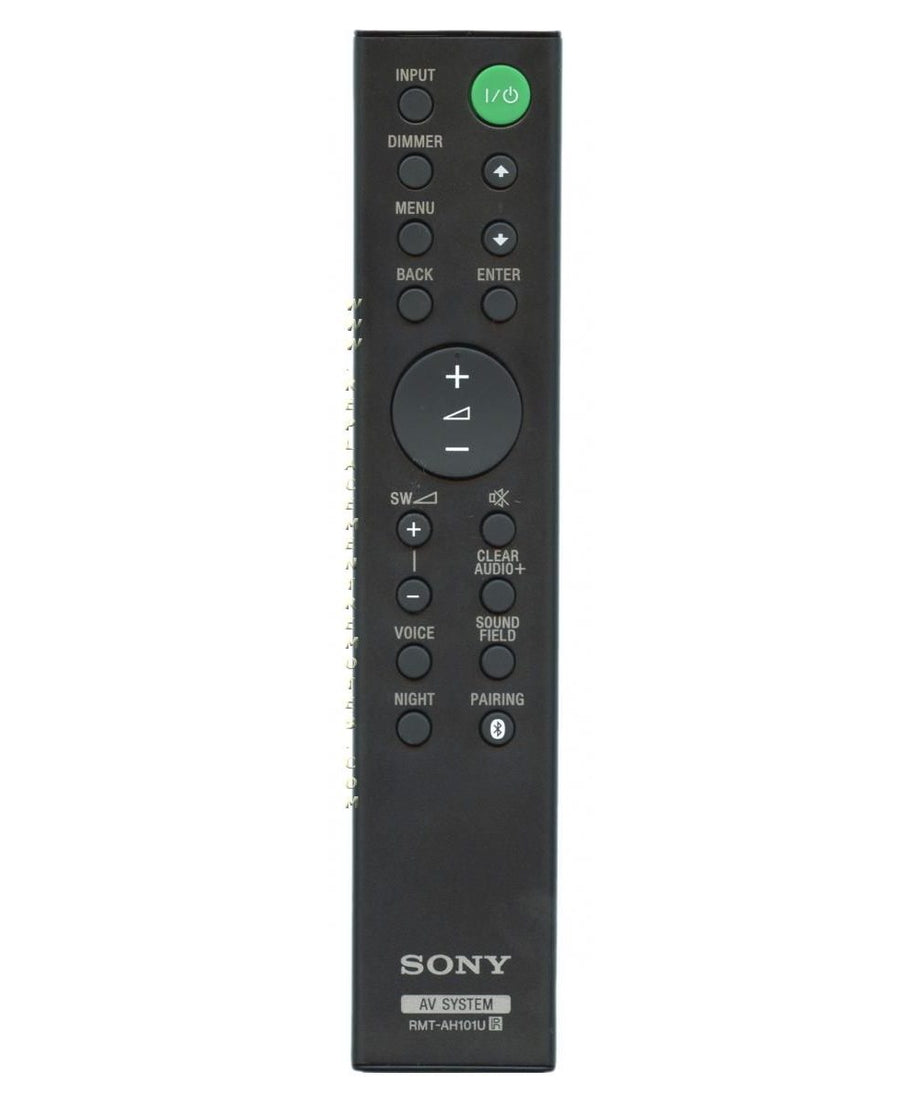 Sony RMT-AH101U Sound Bar Remote Control - RMTAH101U