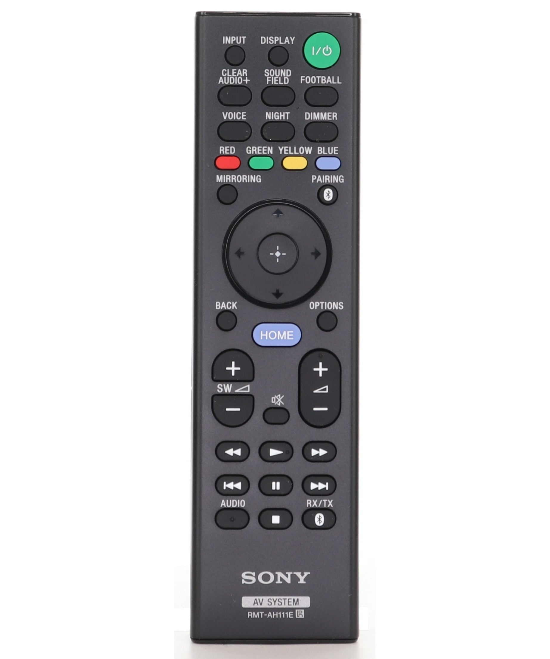 Sony RMT-AH111E Active Powered Audio Speakers Remote Control - 1-492-937-11