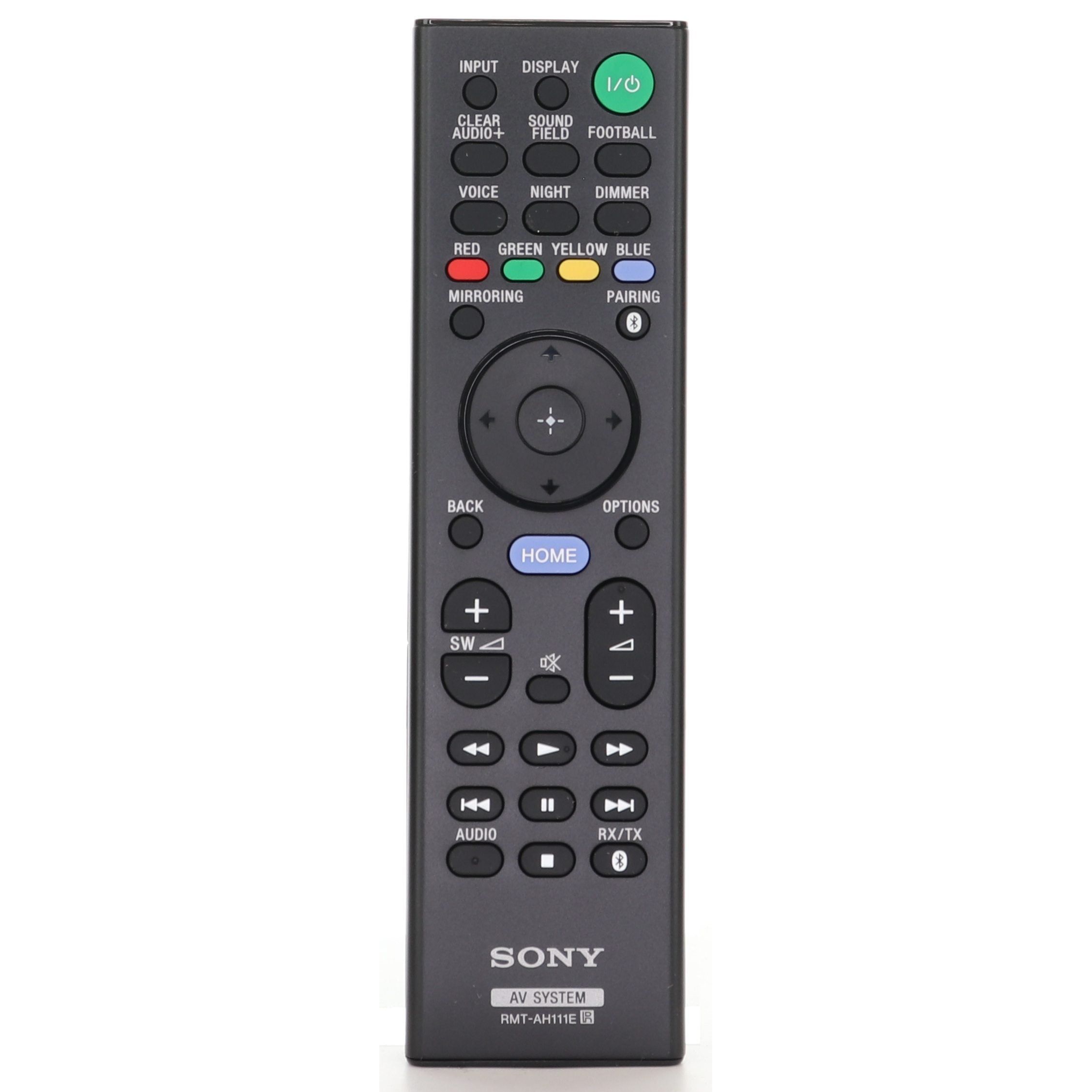 Sony RMT-AH111E Active Powered Audio Speakers Remote Control - 1-492-937-11