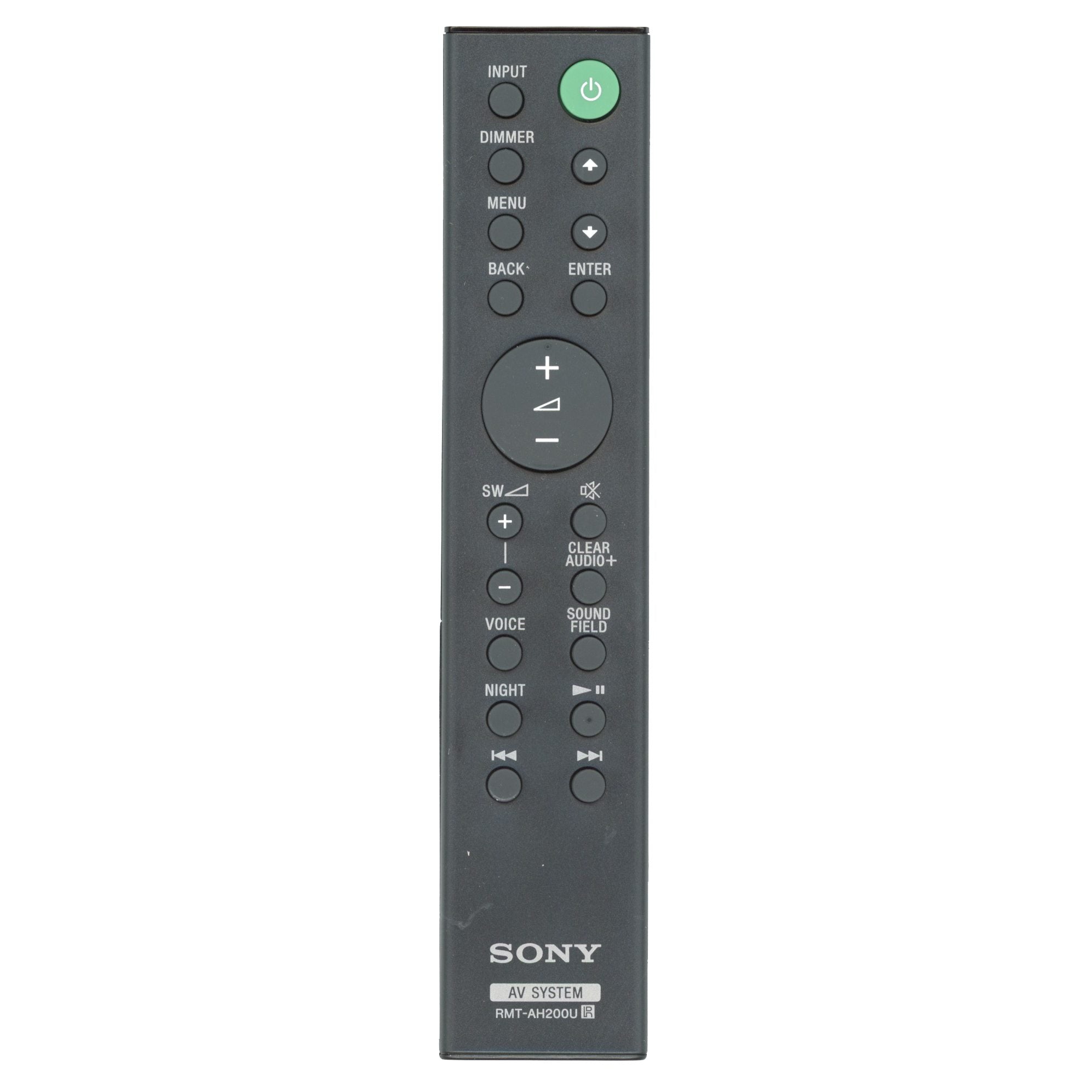 Sony RMT-AH200U Sound Bar Remote Control - 1-493-155-11