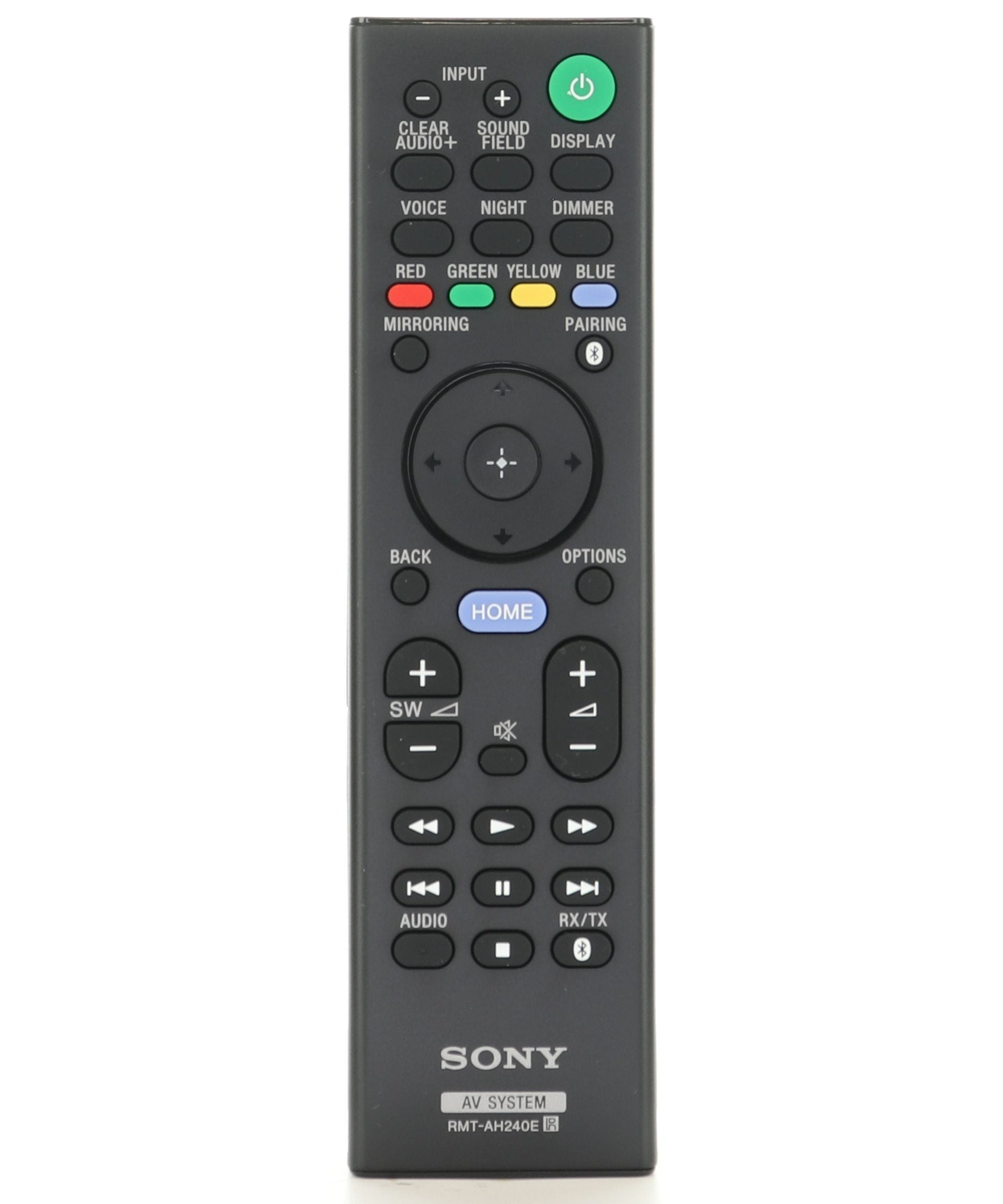 Sony RMT-AH240E Sound Bar Remote Control - 149314311 - RMTAH240E