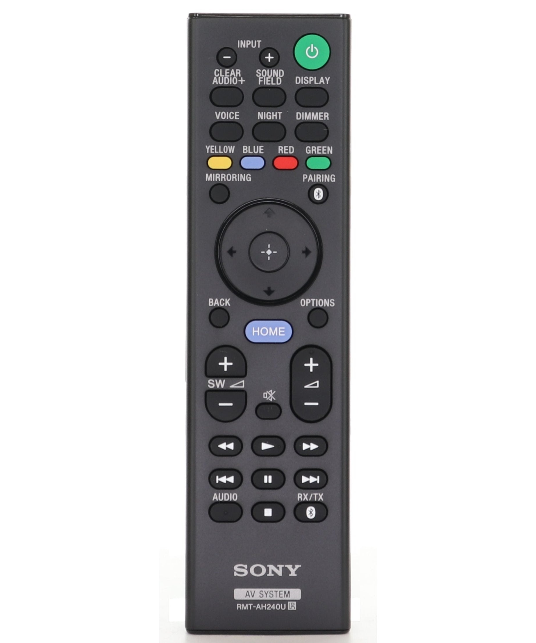 Sony RMT-AH240U Sound Bar Remote Control for HTCT790 and HTXT2 - 1-493-142-11