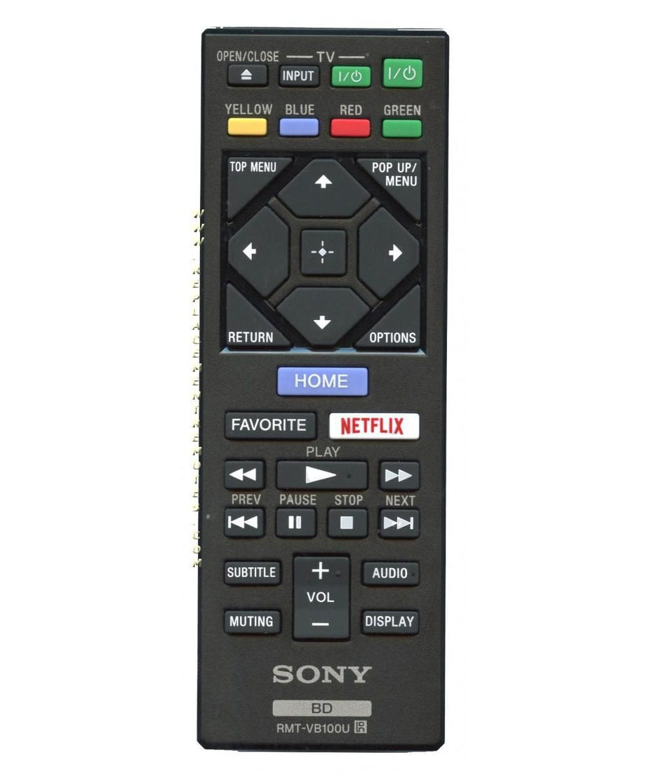 Sony RMT-VB100U Blu-ray Disc Remote Control - 1-492-954-21