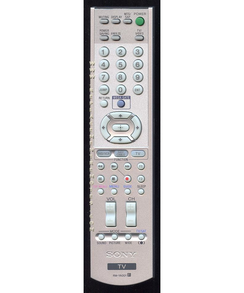 Sony RM-YA001 TV Remote Control - RMYA001