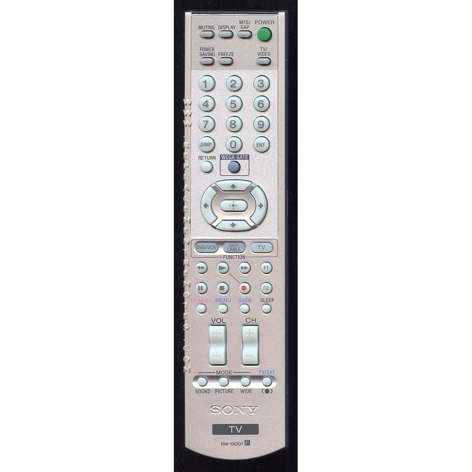 Sony RM-YA001 TV Remote Control - RMYA001