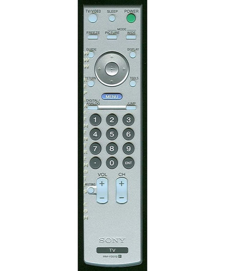 Sony RM-YD012 TV Remote Control - RMYD012