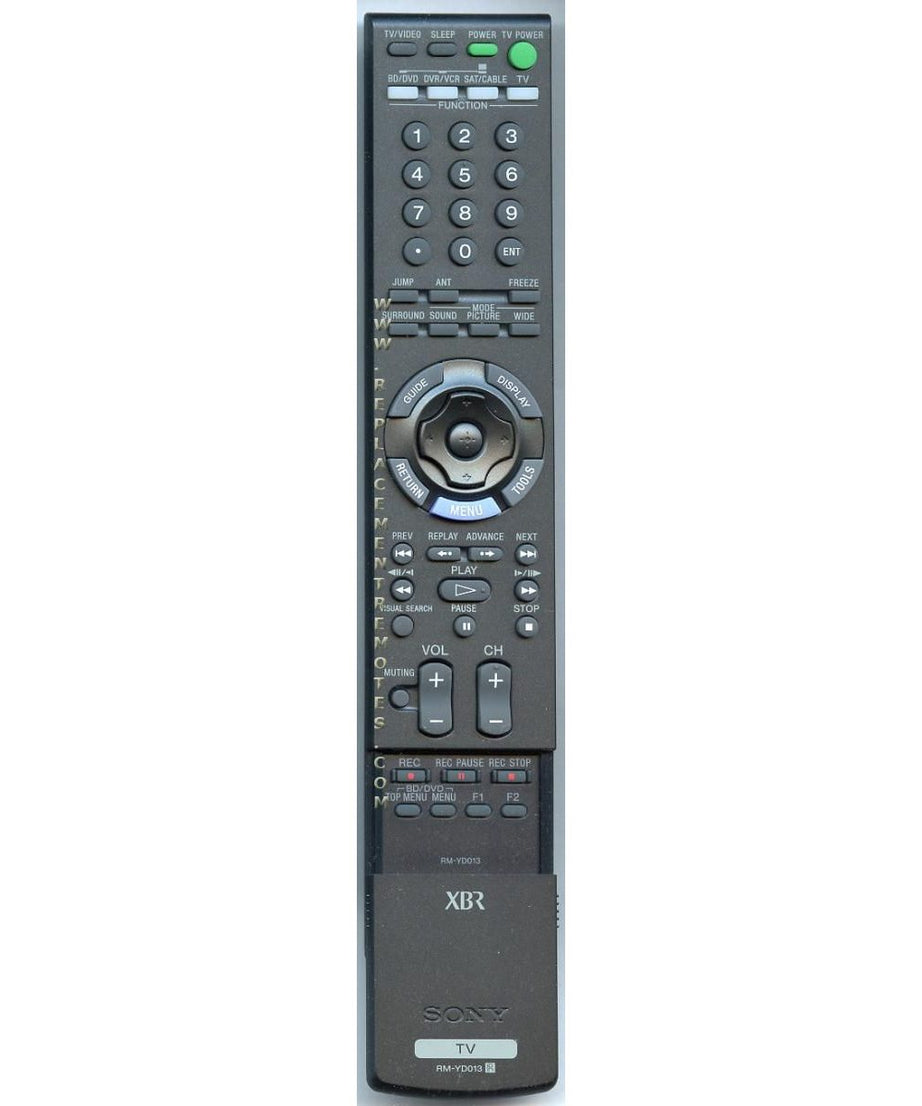 Sony RM-YD013 TV Remote Control - RMYD013
