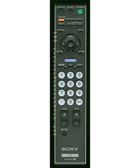 Sony RM-YD014 TV Remote Control - RMYD014