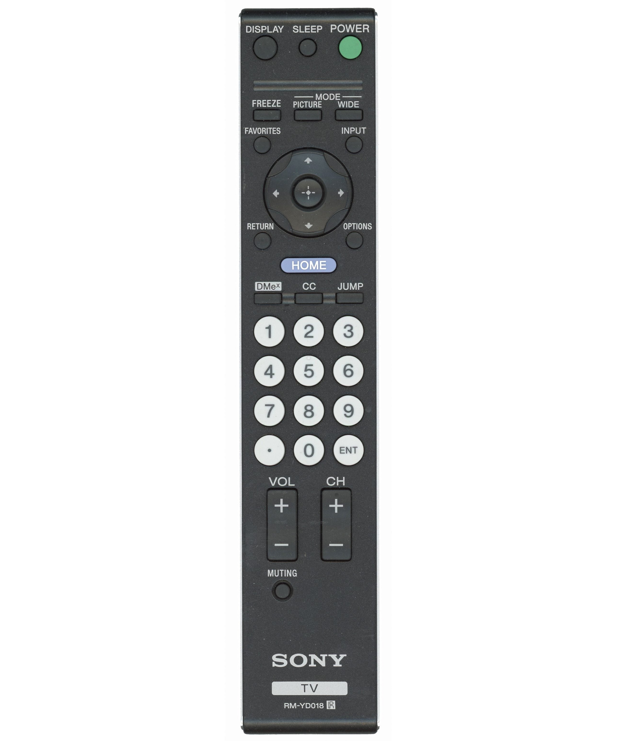Sony RM-YD018 TV Remote Control - RMYD018