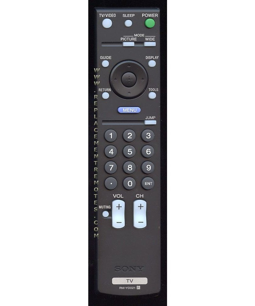 Sony RM-YD021 TV Remote Control - RMYD021