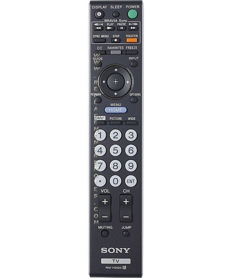 Sony RM-YD023 TV Remote Control - RMYD023
