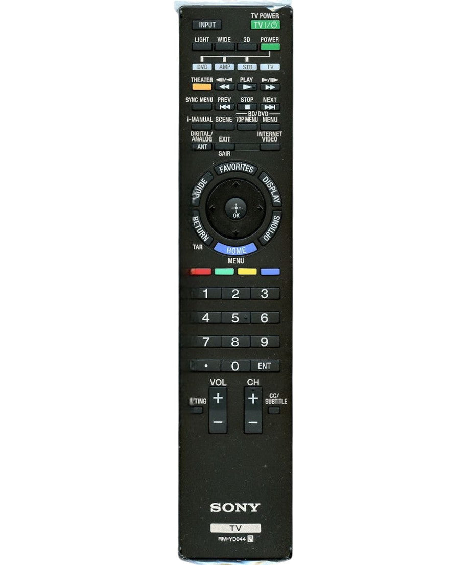 Sony RM-YD044 TV Remote Control - RMYD044