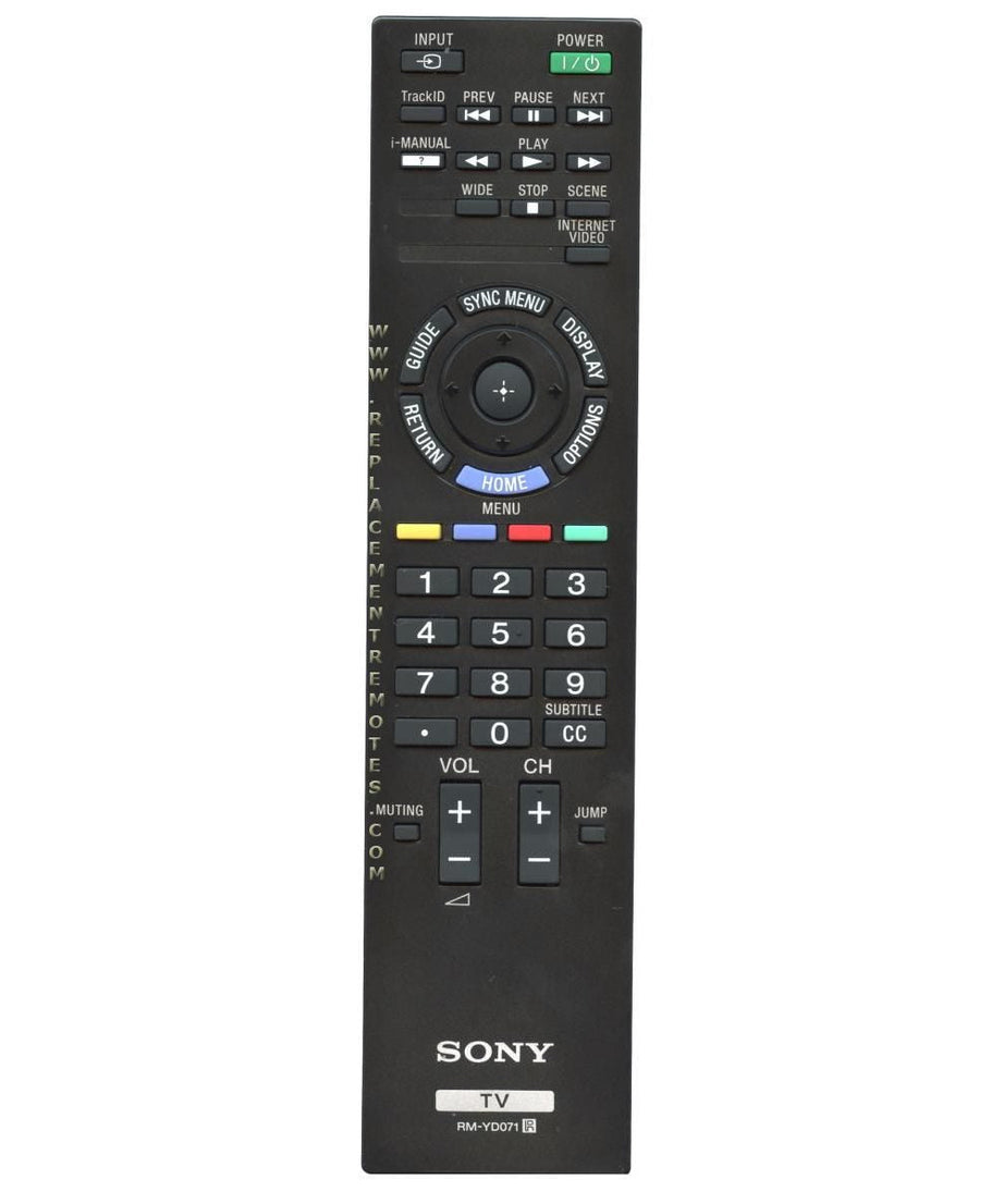 Sony RM-YD071 TV Remote Control - RMYD071