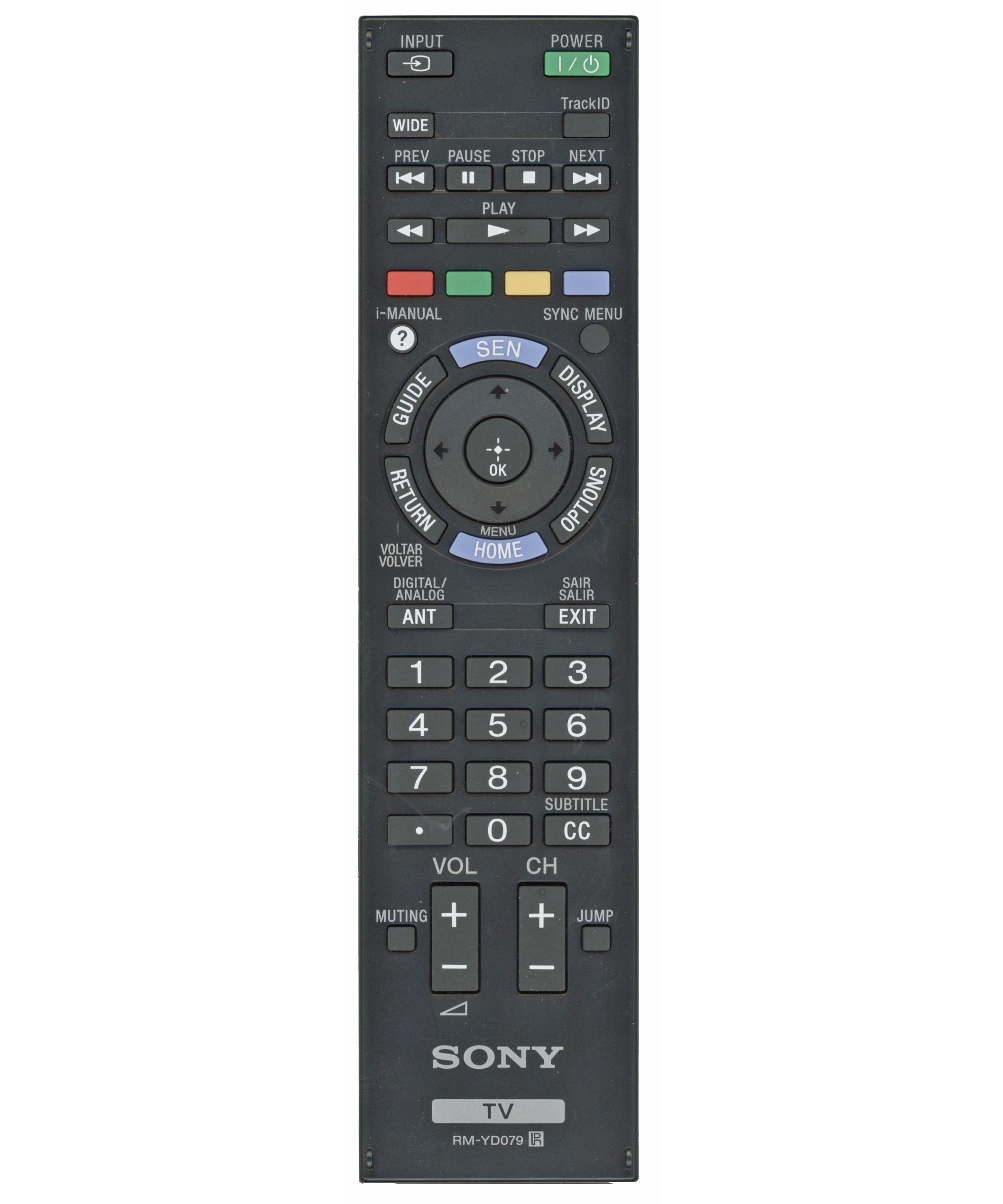 Sony RM-YD079 TV Remote Control - RMYD079