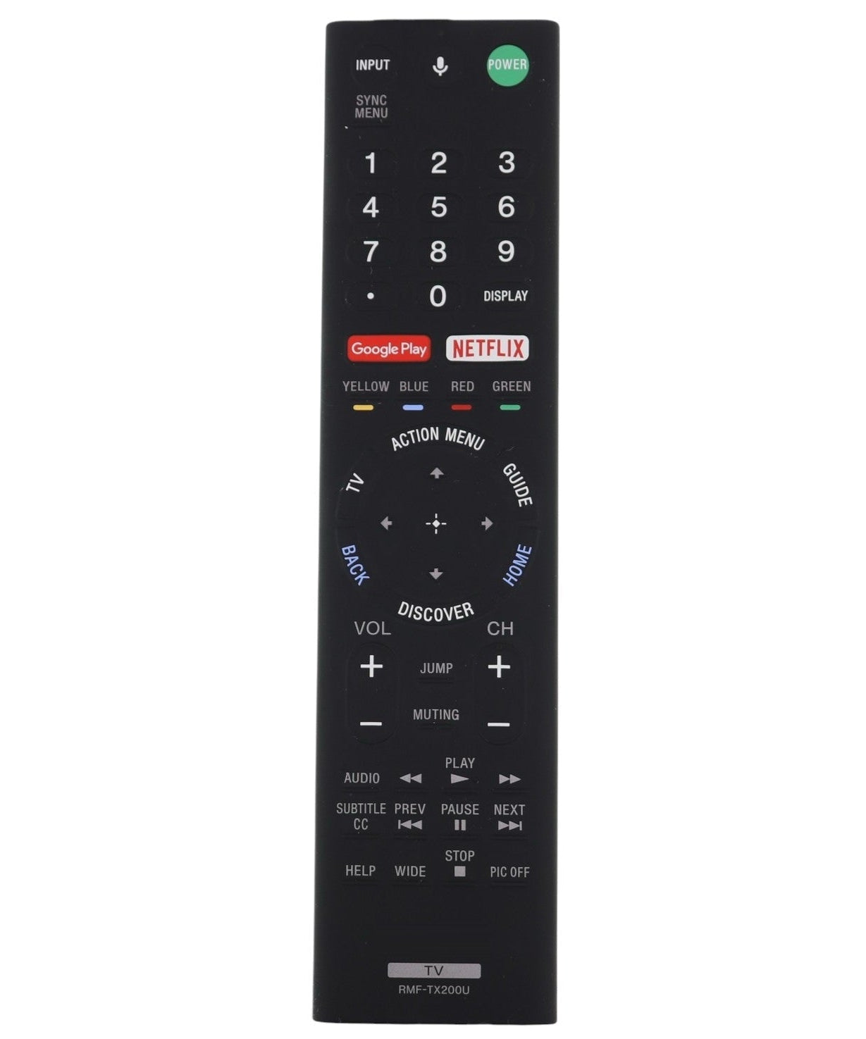 Sony RMF-TX200U Smart Google TV Remote Control | RF | Voice - 1-493-127-11 / 1-493-127-21