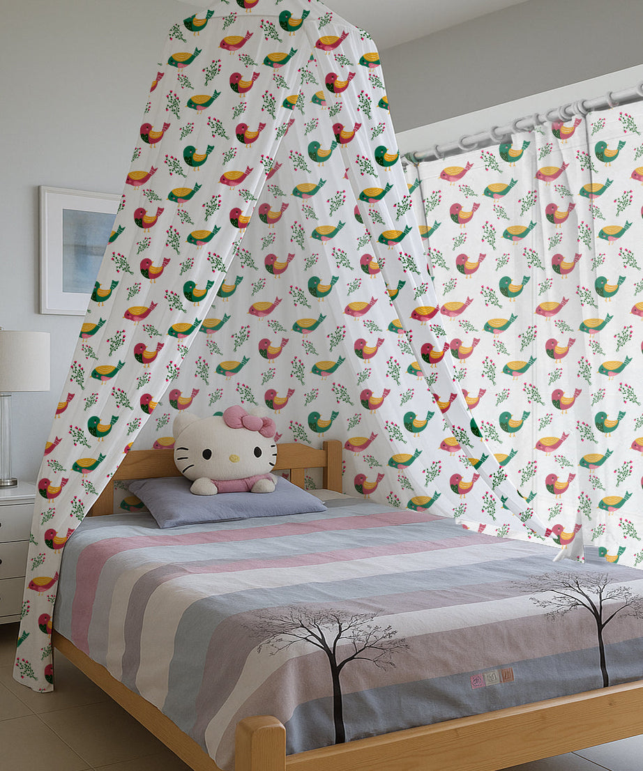 Sparrow Printed Canopy