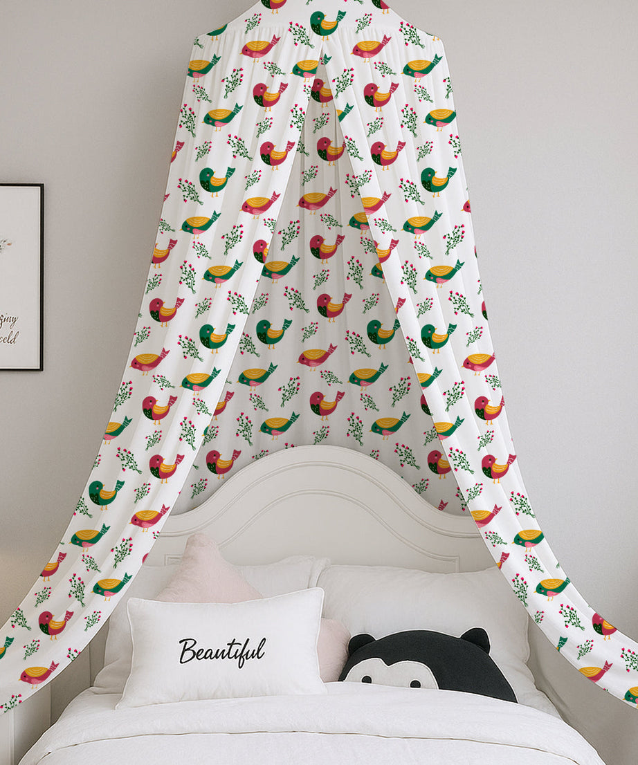 Sparrow Printed Canopy