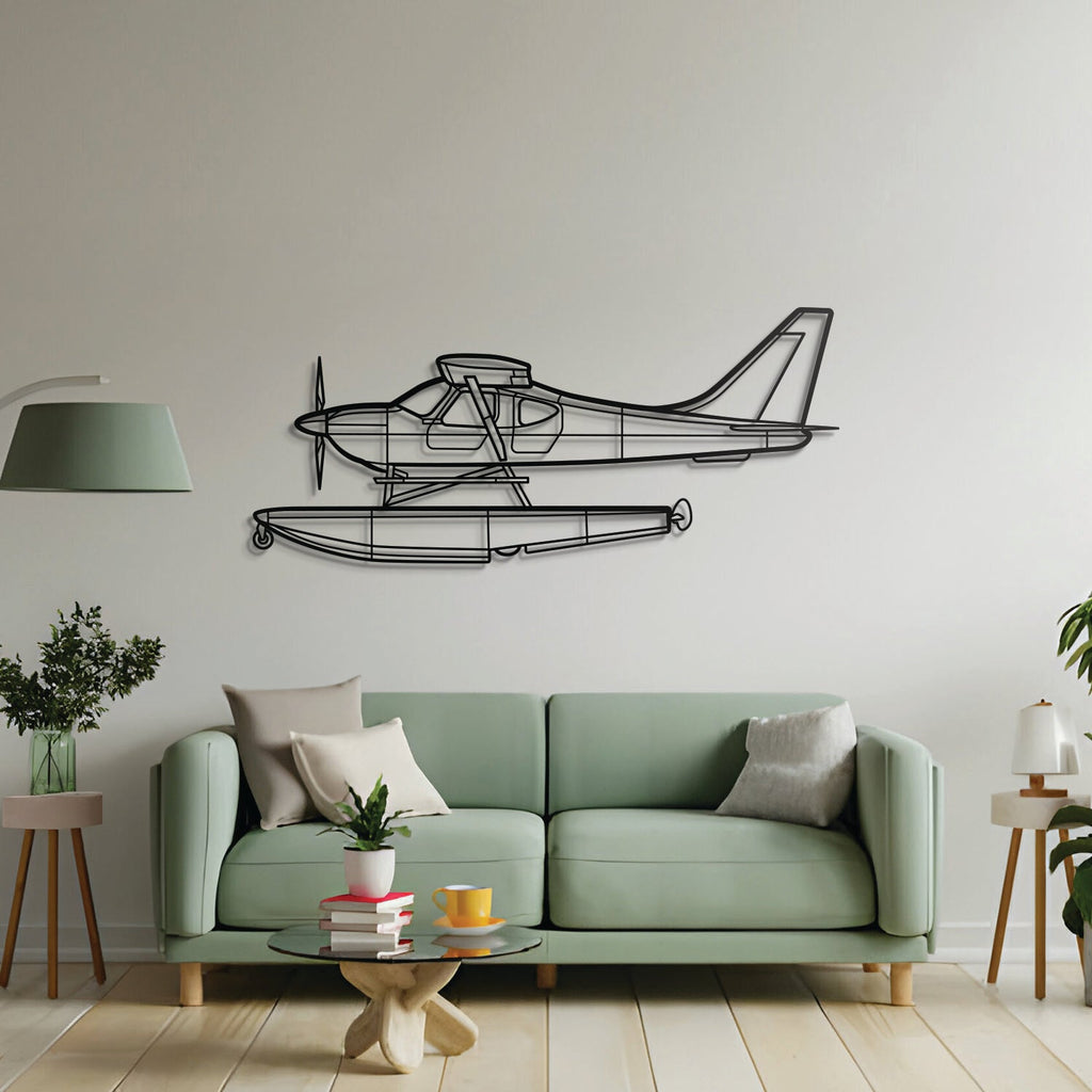 Sportsman 2+2 Metal Aircraft Wall Art - NCP0345