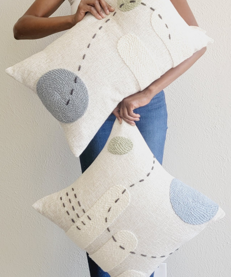 Desert Dusk Throw Pillow