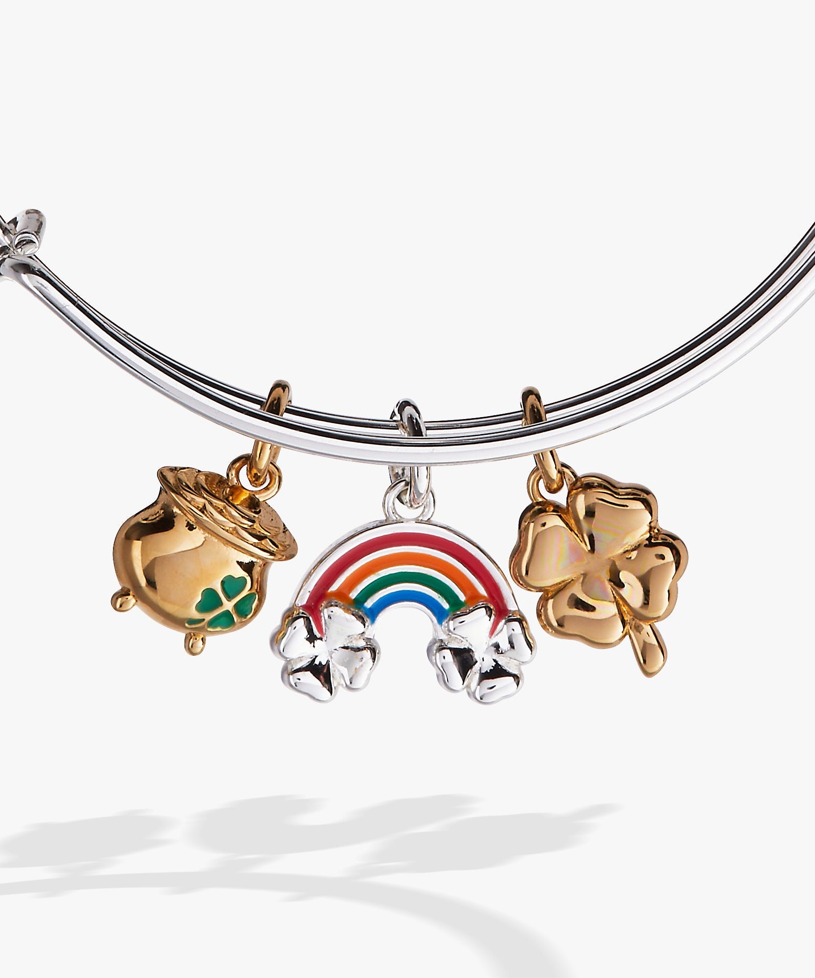 End of the Rainbow Multi-Charm Bangle