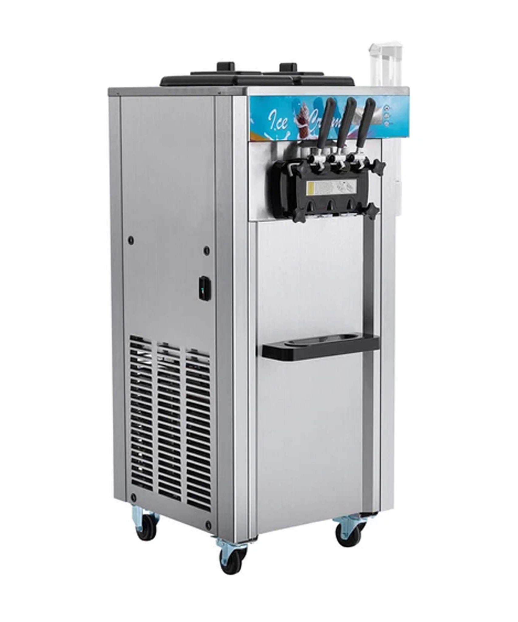 Stainless Steel Commercial 21-31 L/H 3-Flavor Soft Serve Ice Cream Machine Maker (SAK65291)