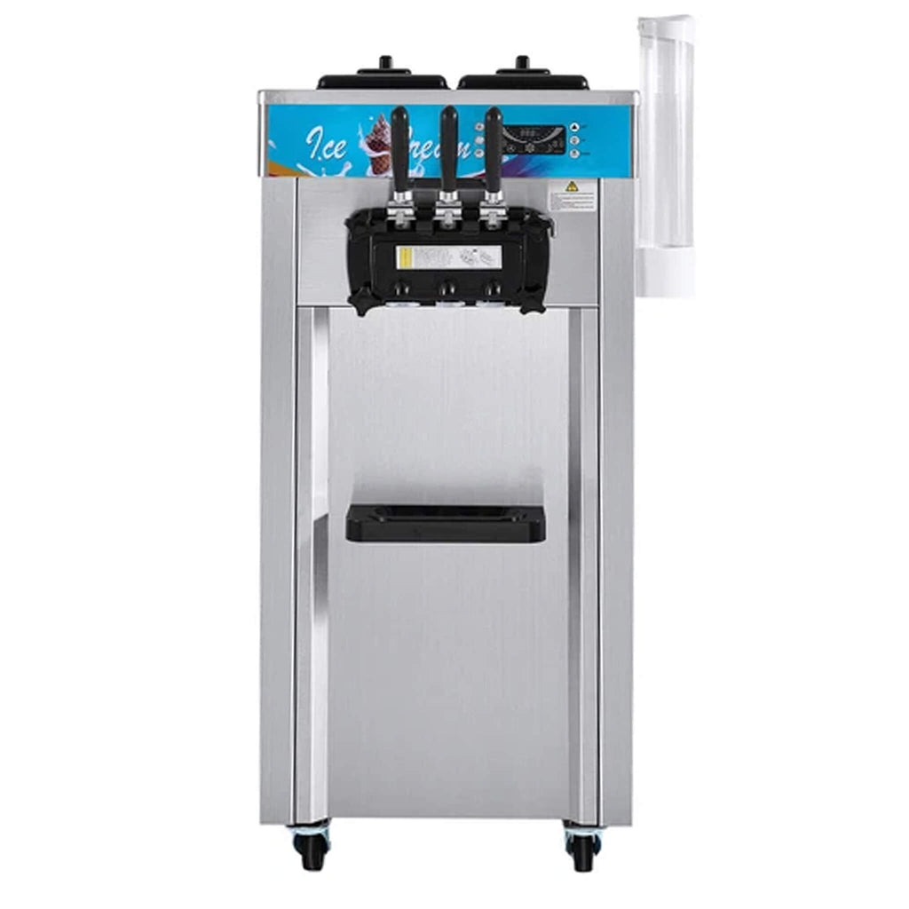 Stainless Steel Commercial 21-31 L/H 3-Flavor Soft Serve Ice Cream Machine Maker (SAK65291)