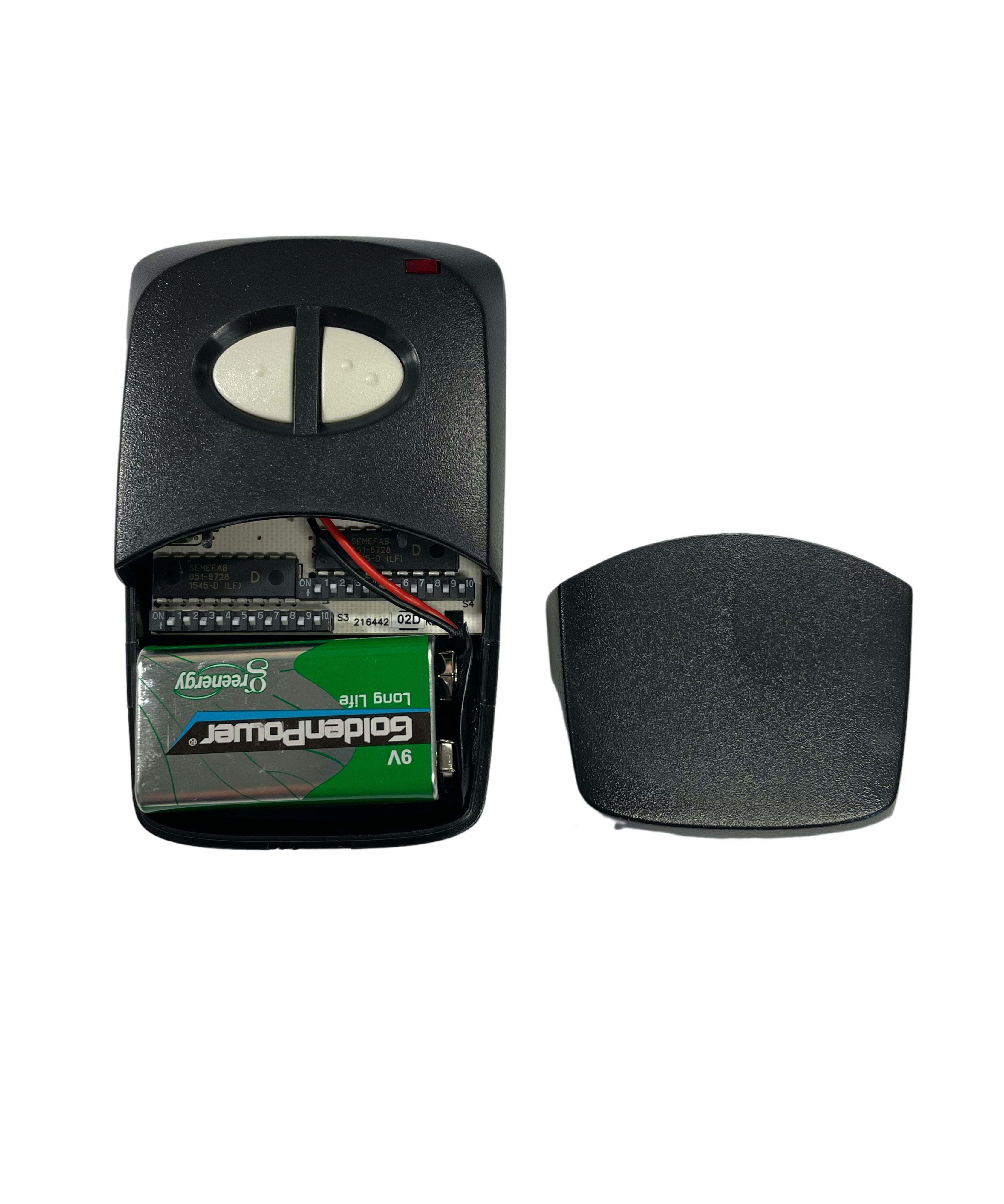 Substitute for Stanley 1094 2 Channel MULTI-CODE Garage Door Opener Remote Control [RR850LM]