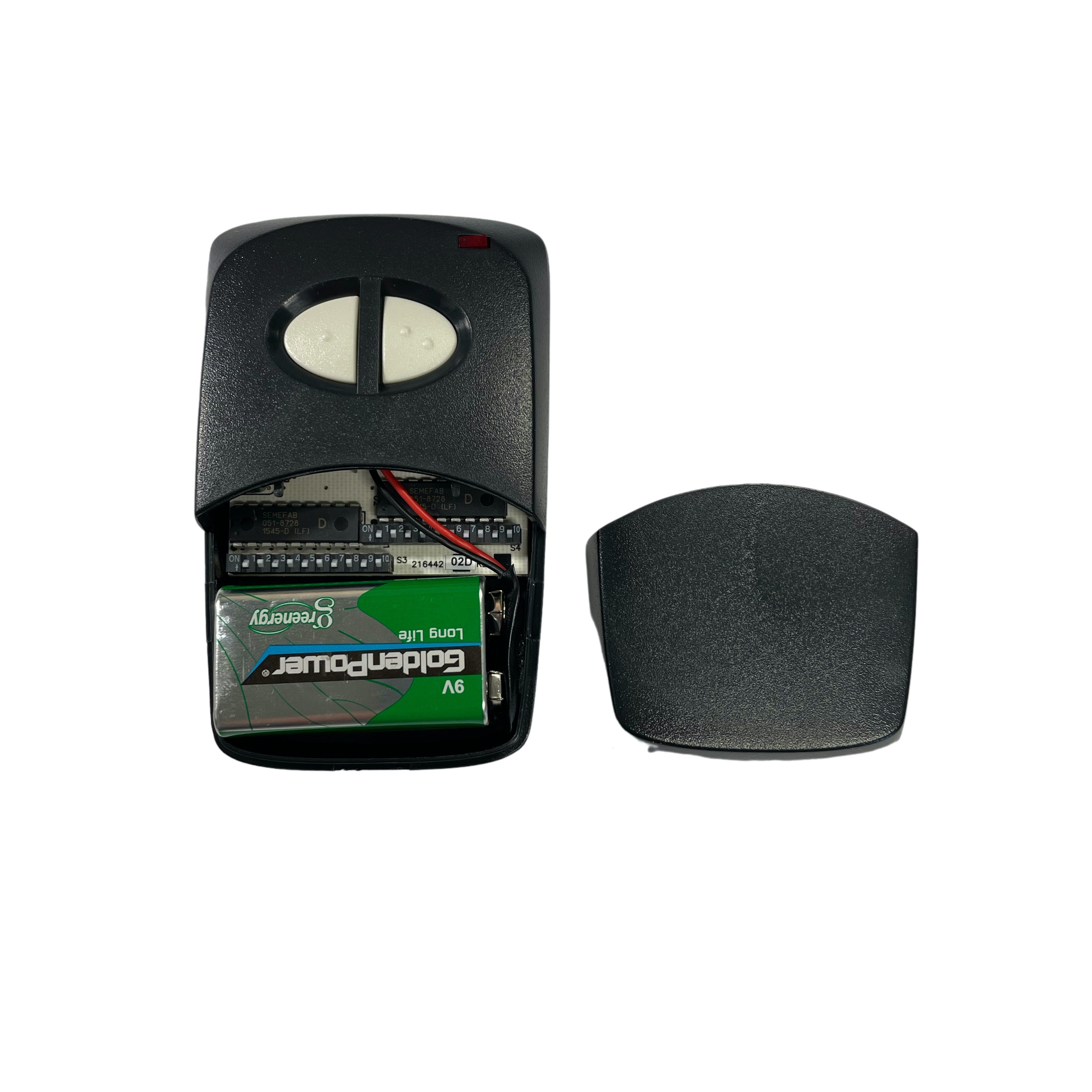 Substitute for Stanley 1094 2 Channel MULTI-CODE Garage Door Opener Remote Control [RR850LM]