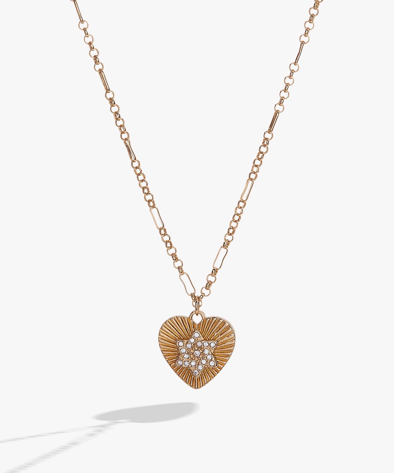 Faith and Family Star of David Pendant Necklace