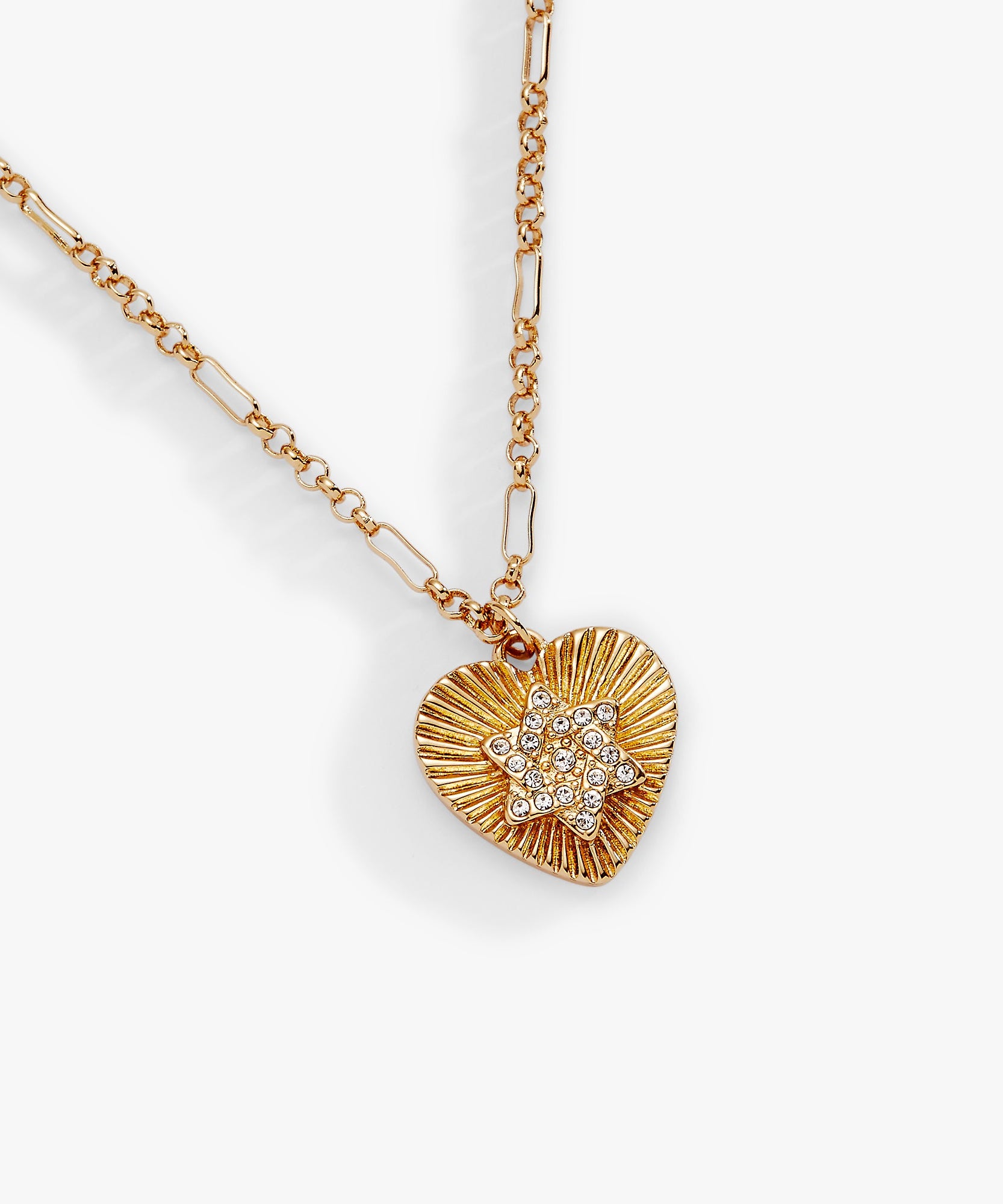 Faith and Family Star of David Pendant Necklace