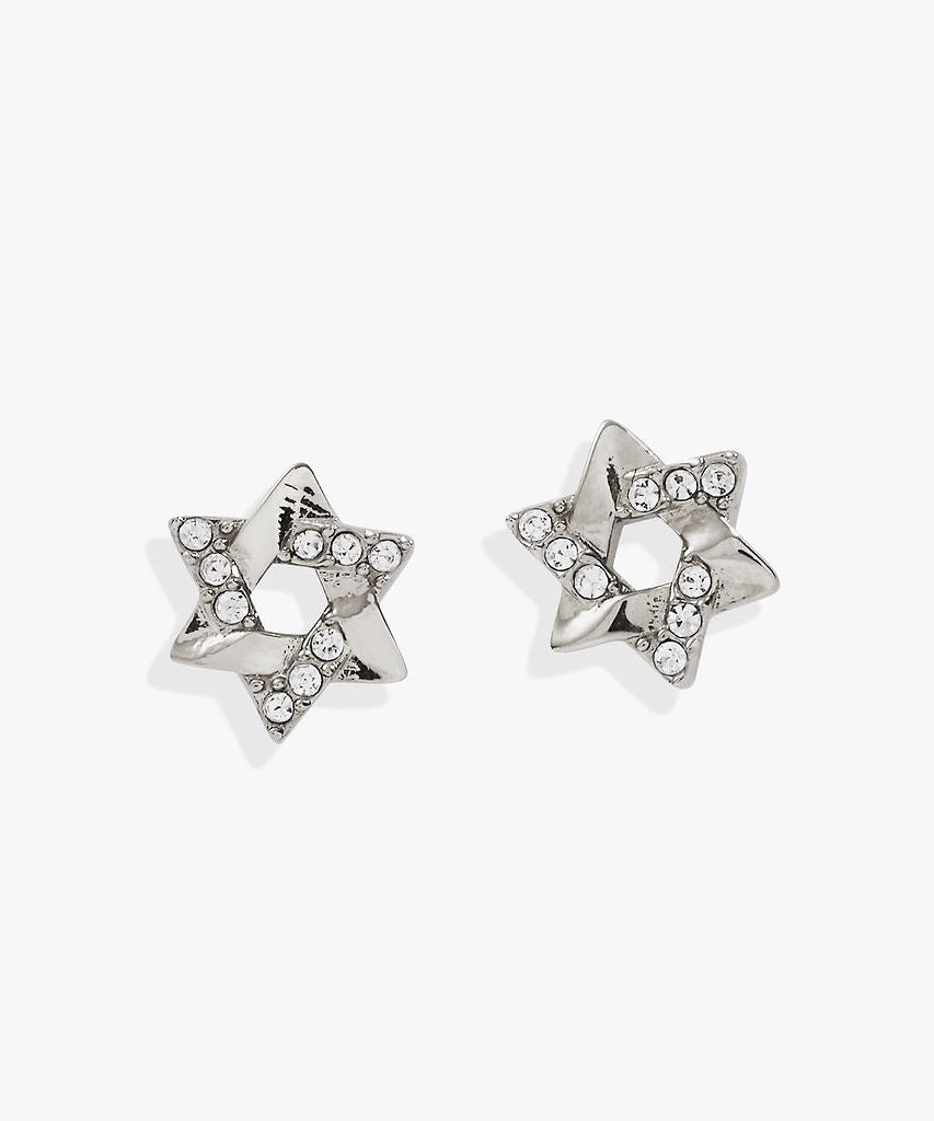 Star of David Mini Stud Earrings