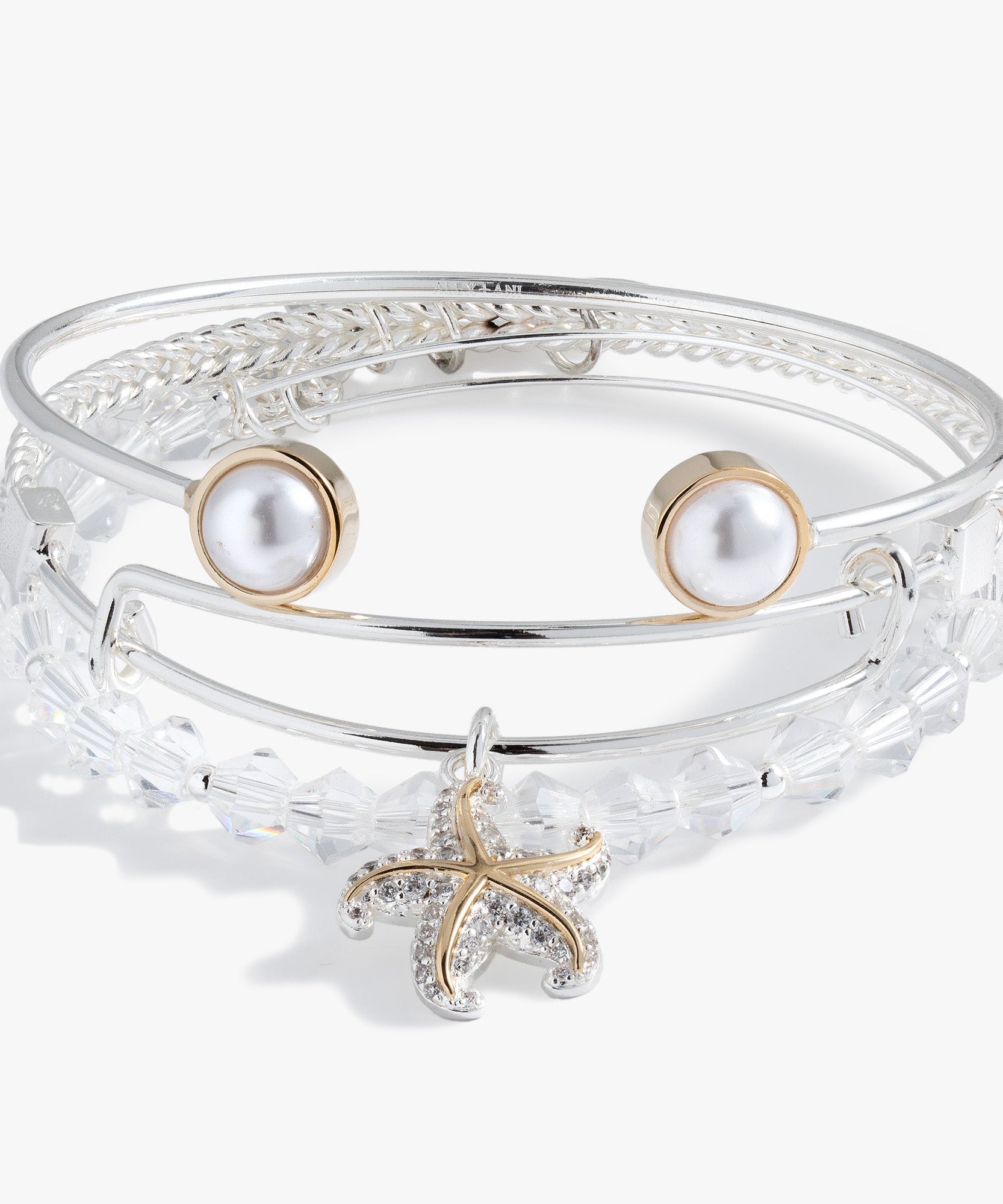 Starfish Bangles Set of 3