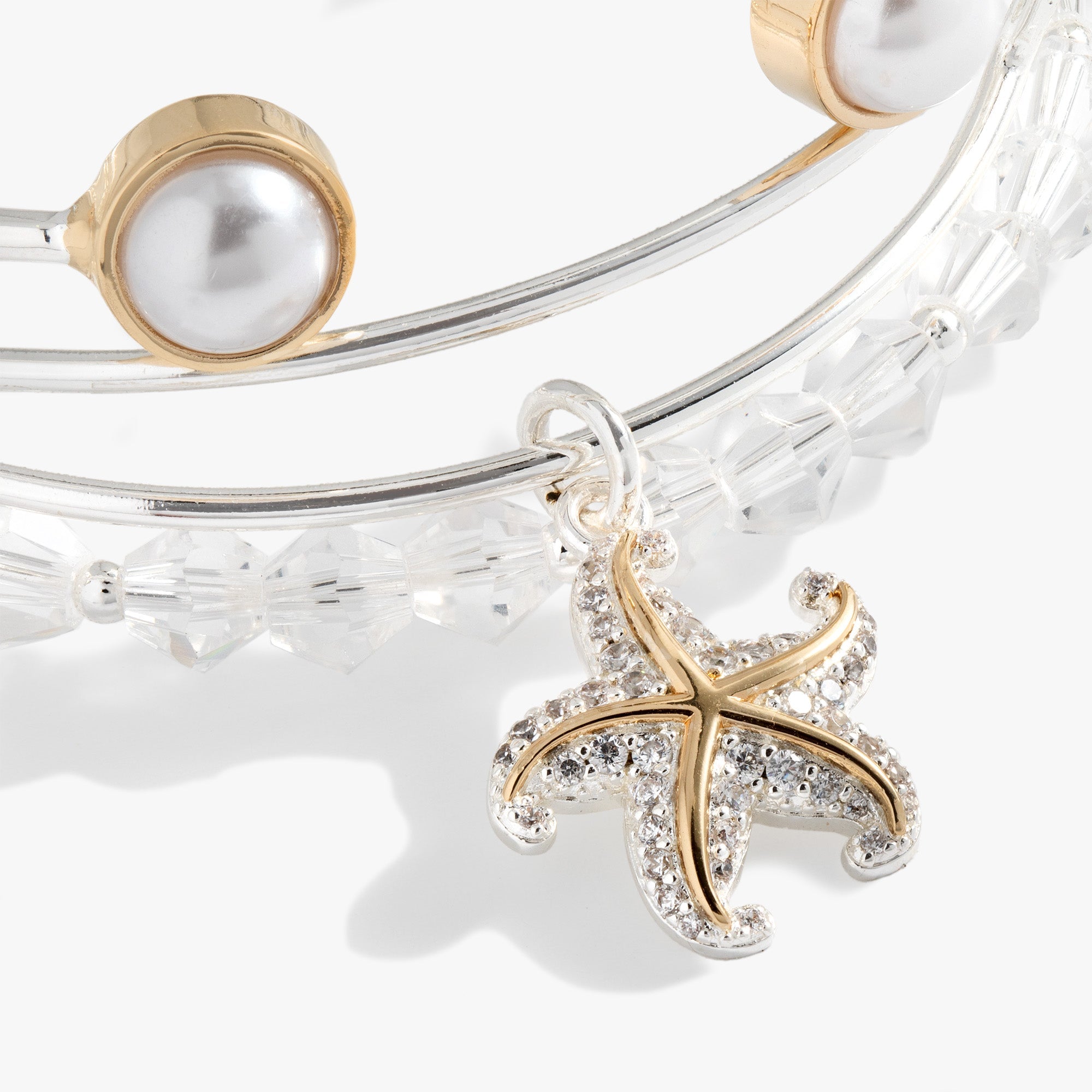 Starfish Bangles Set of 3