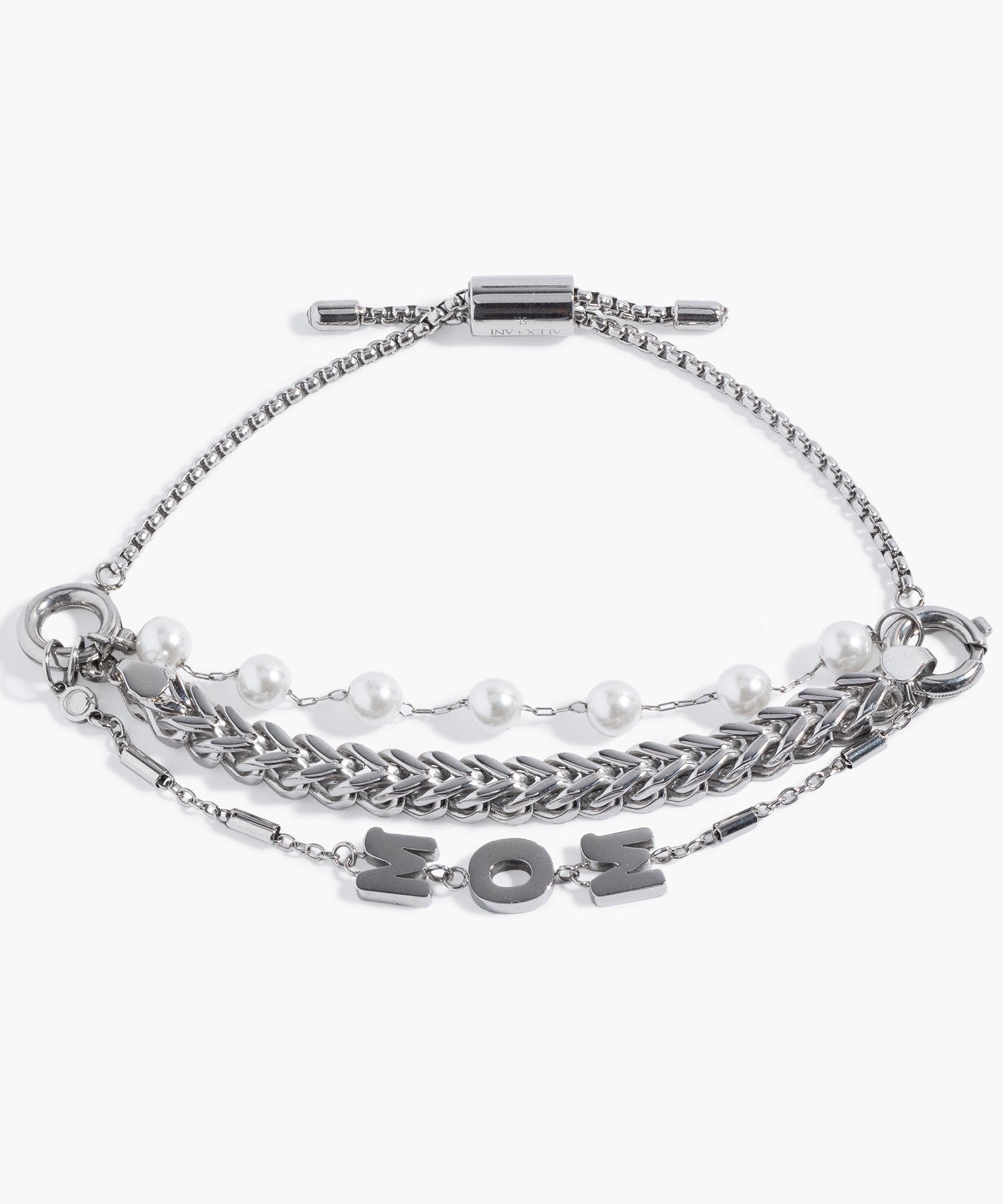 Mom Pearl Stranded™ Bracelet Set