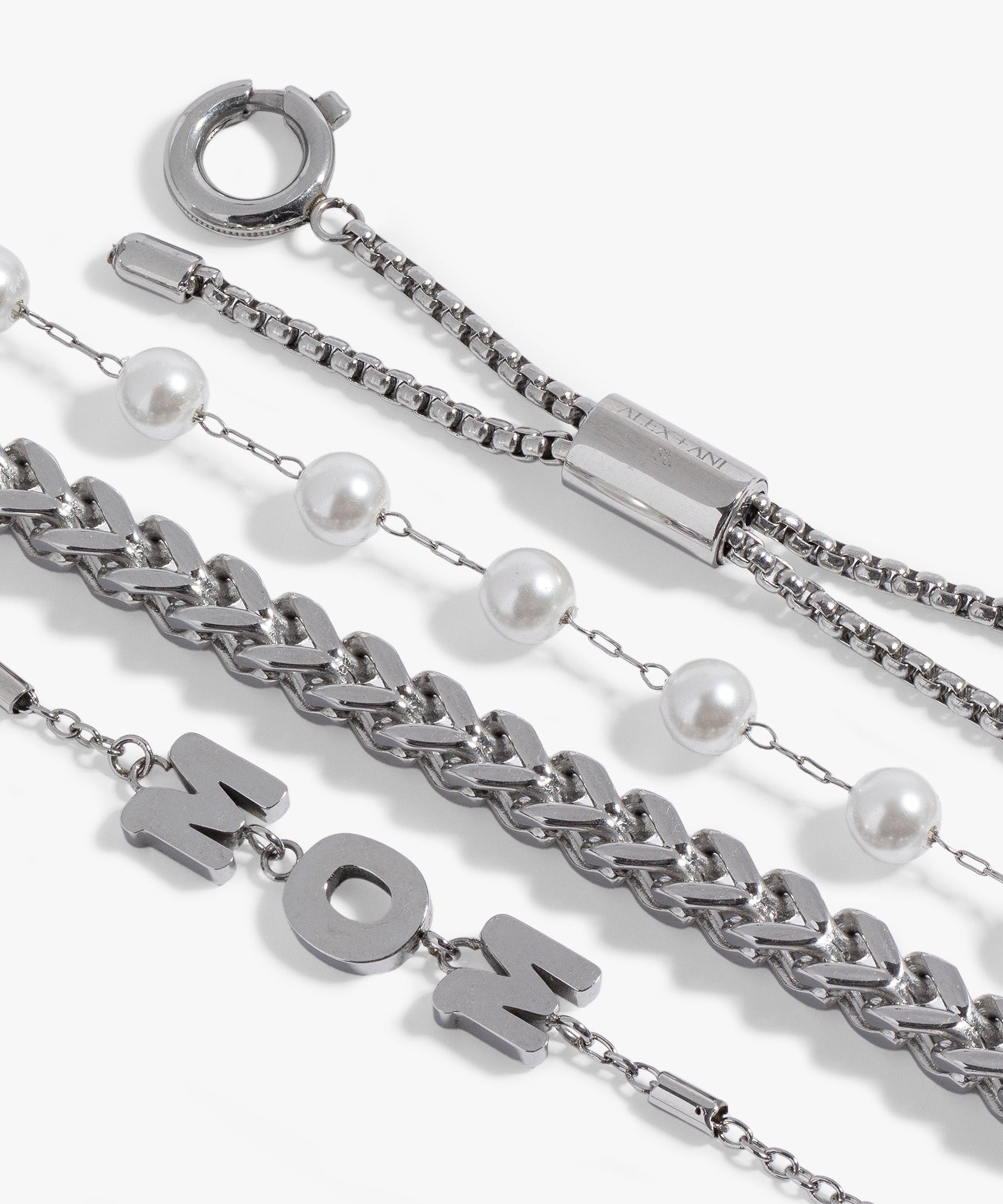Mom Pearl Stranded™ Bracelet Set